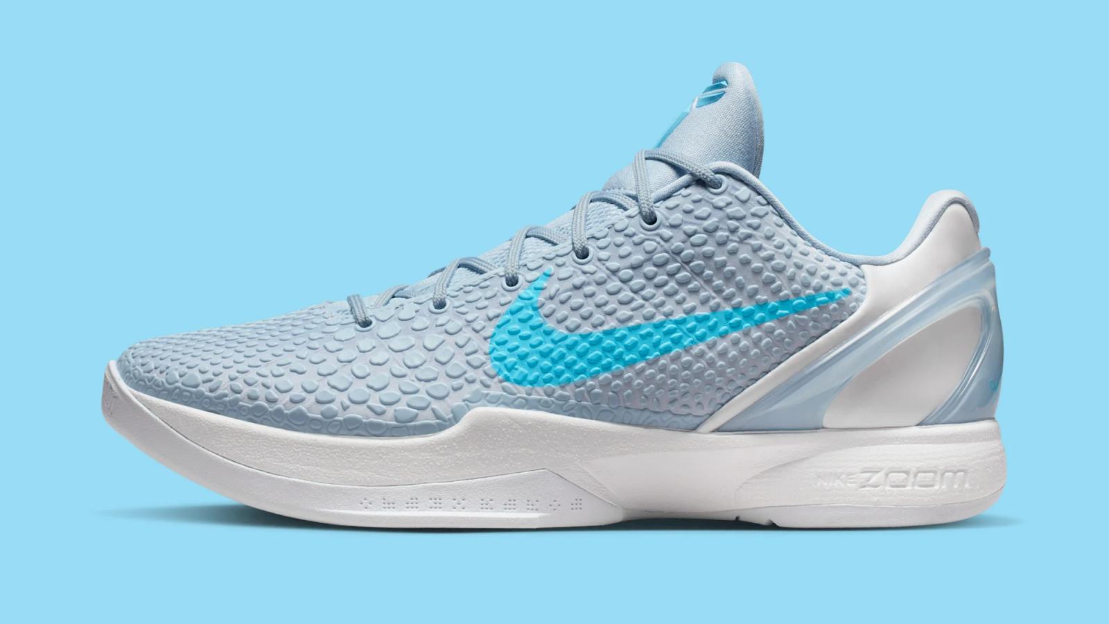 Caitlin Clark Nike Kobe 6 Protro Light Armory Blue Winter 2025