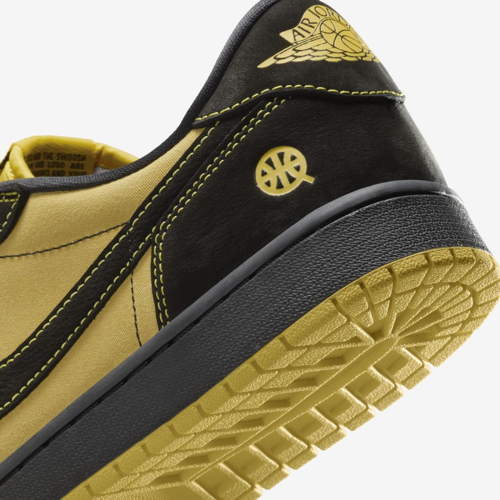 Quai 54 x Air Jordan 1 Retro Low OG Tour Yellow IB8836-007