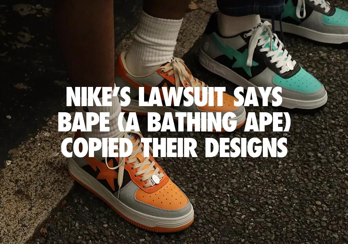 Nike is suing BAPE for copying their iconic designs