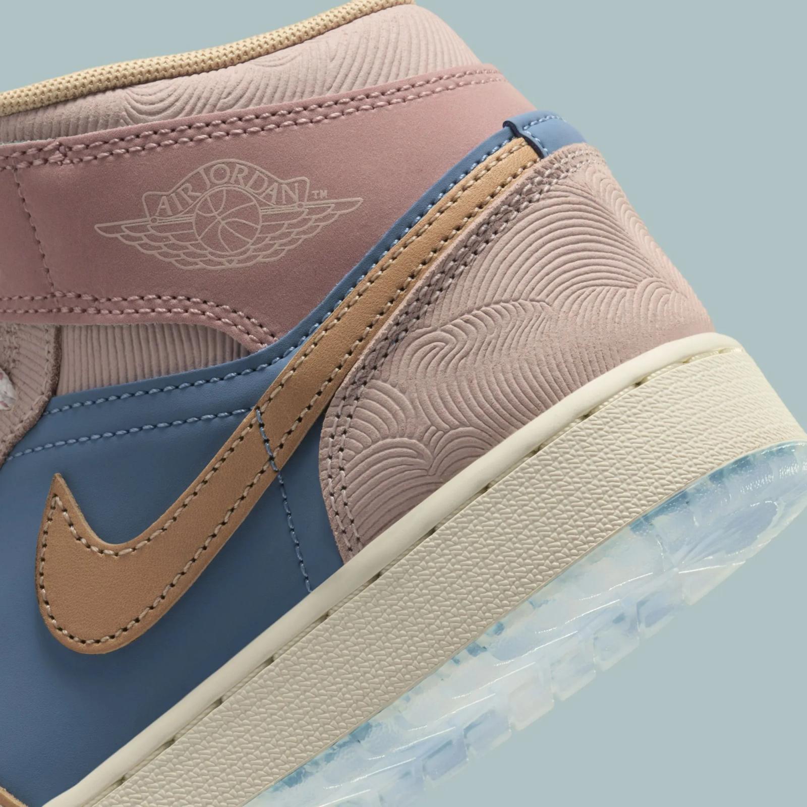 Air Jordan 1 Mid GS Aegean Storm FN7452-400