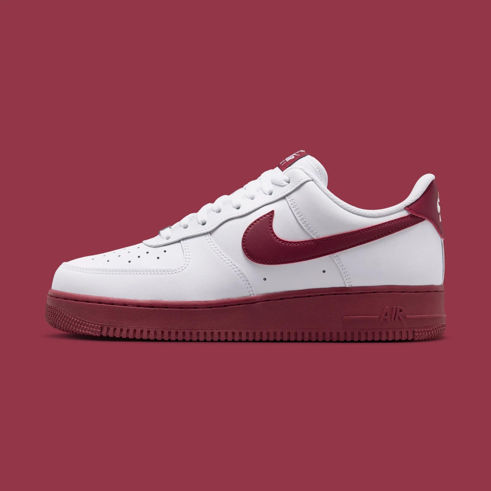 Nike Air Force 1 Low "White & Team Red" drops in 2026