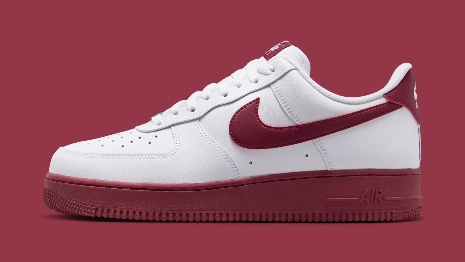Nike Air Force 1 Low "White & Team Red" drops in 2026