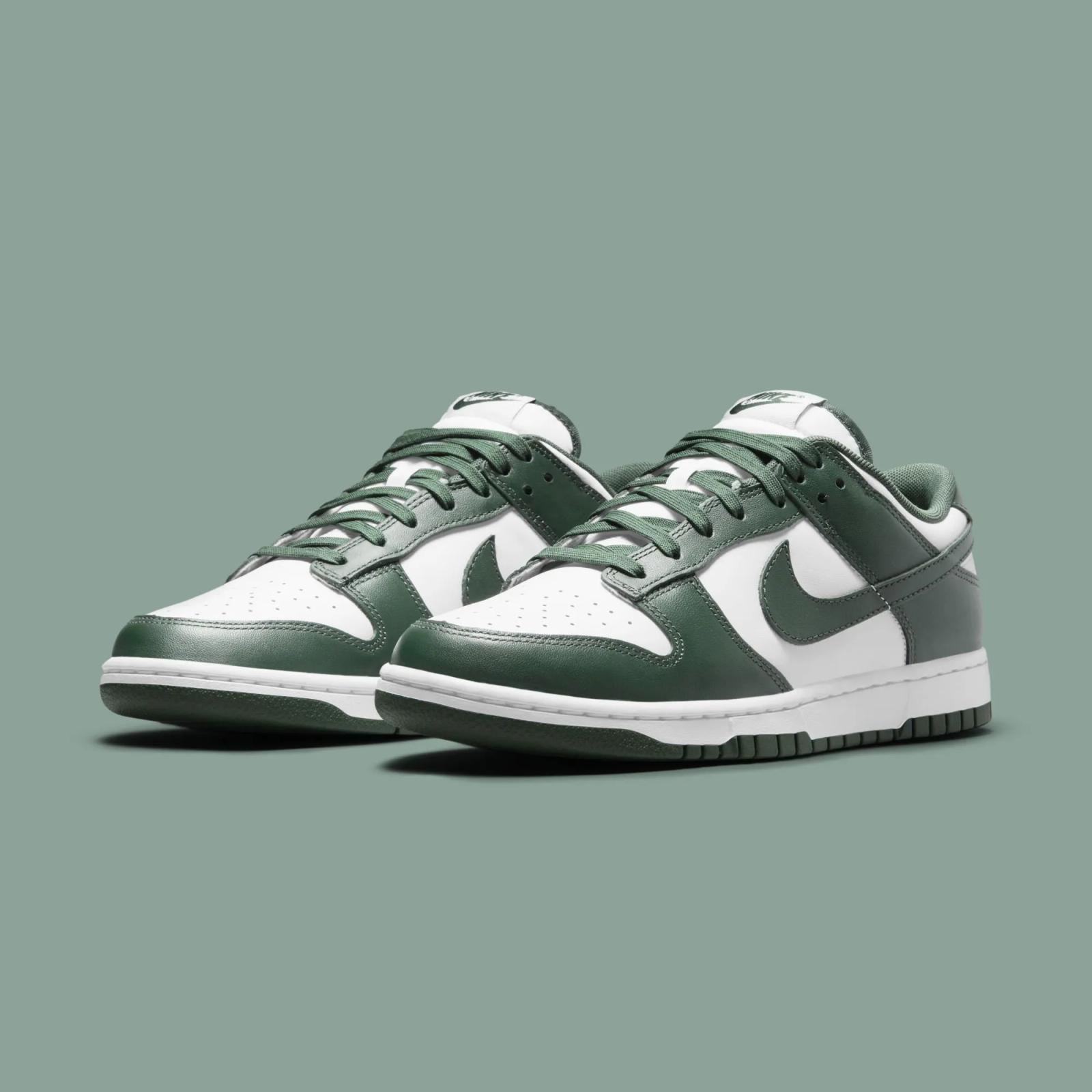 Nike Dunk Low Michigan State 2024 Restock DD1391-101