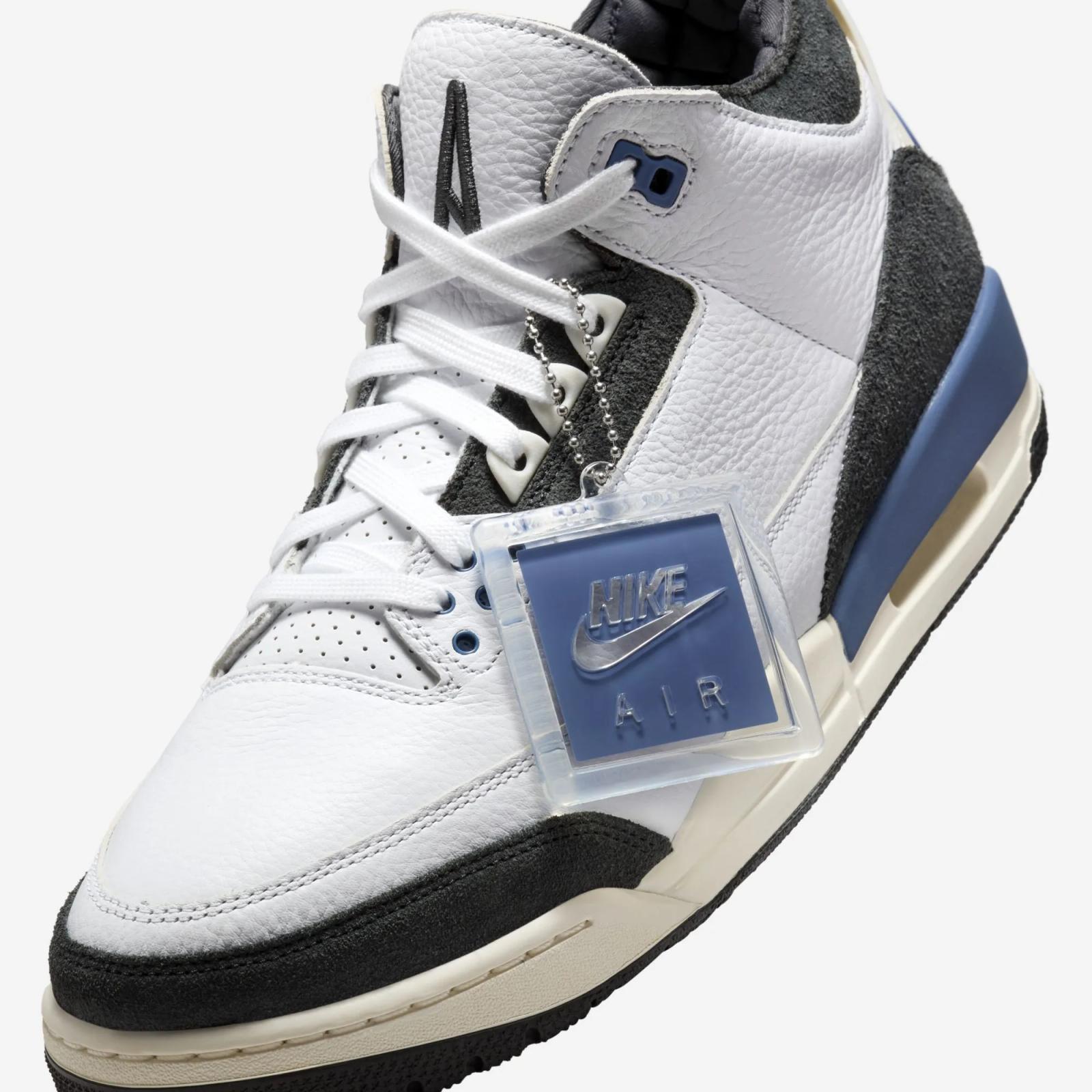 A Ma Maniere x Air Jordan 3 Retro OG SP GH White / Diffused Blue HV8571-100 Release Date April 2025
