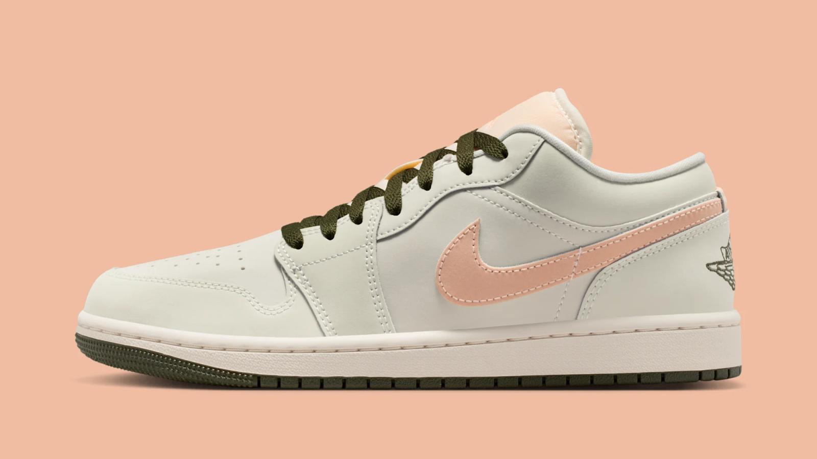 Air Jordan 1 Low "Sail & Crimson Tint" releases April 1, 2026