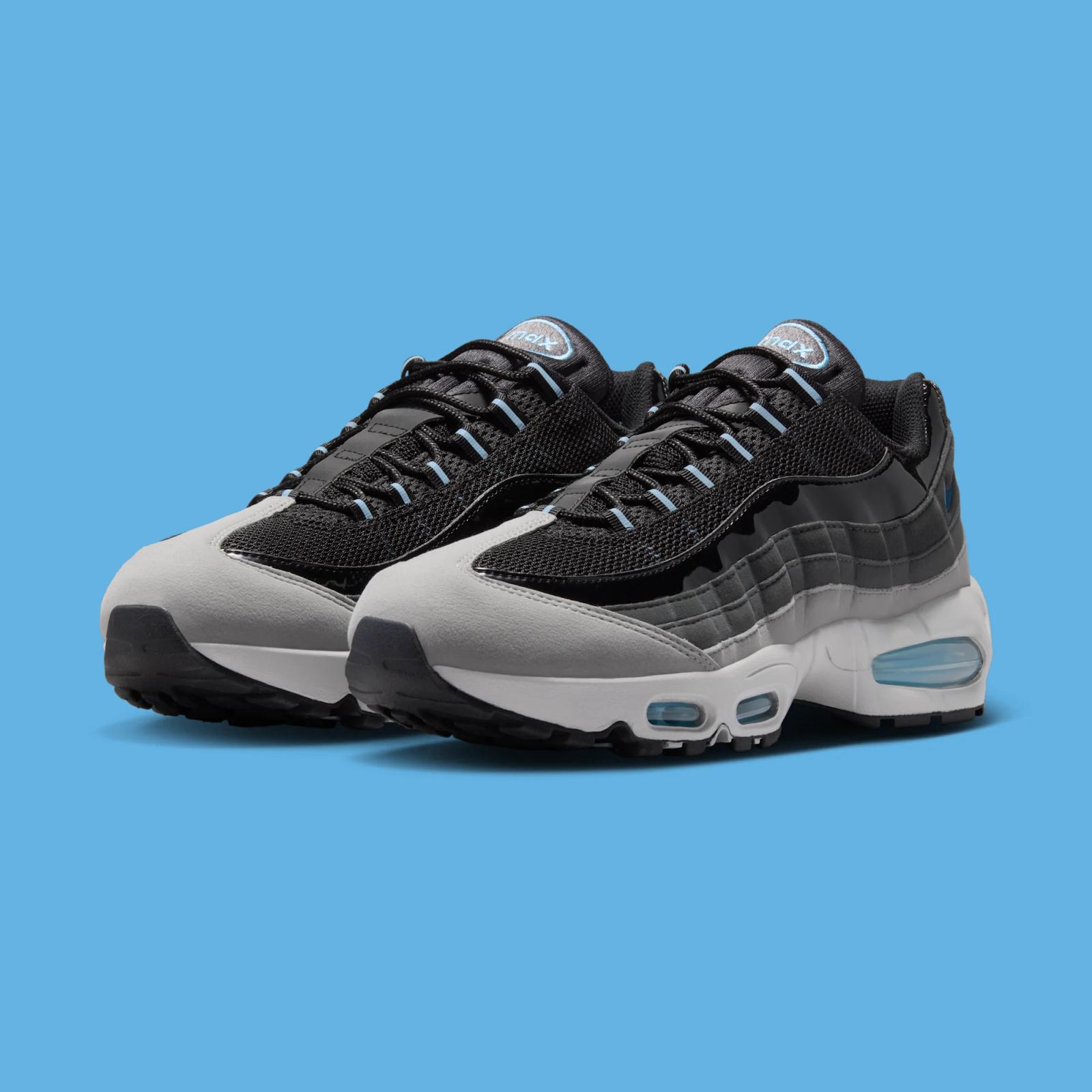 Nike Air Max 95 Big Bubble "Black & Football Blue" drops July 1st, 2026