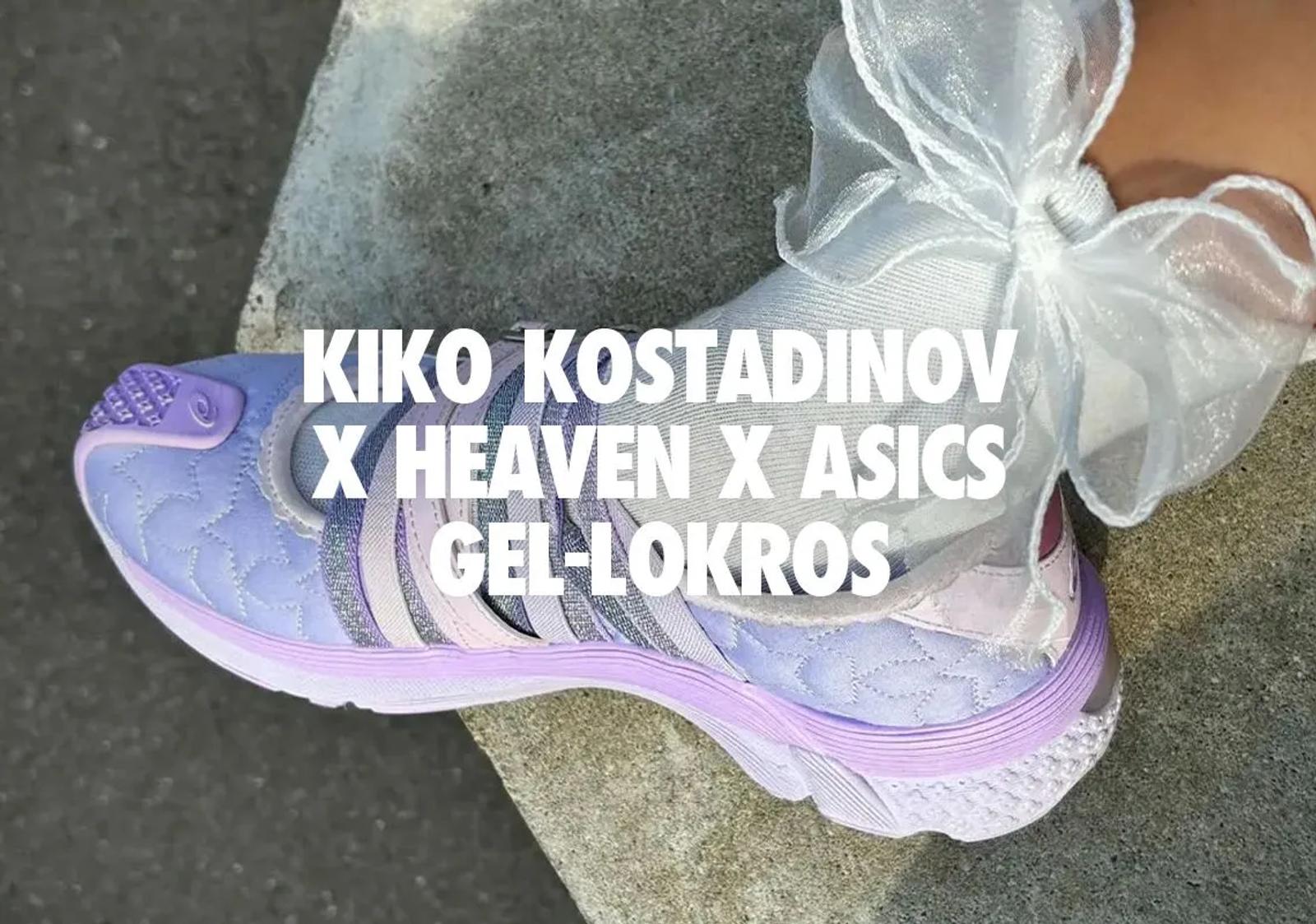 Kiko Kostadinov x Heaven x Asics Gel-Lokros