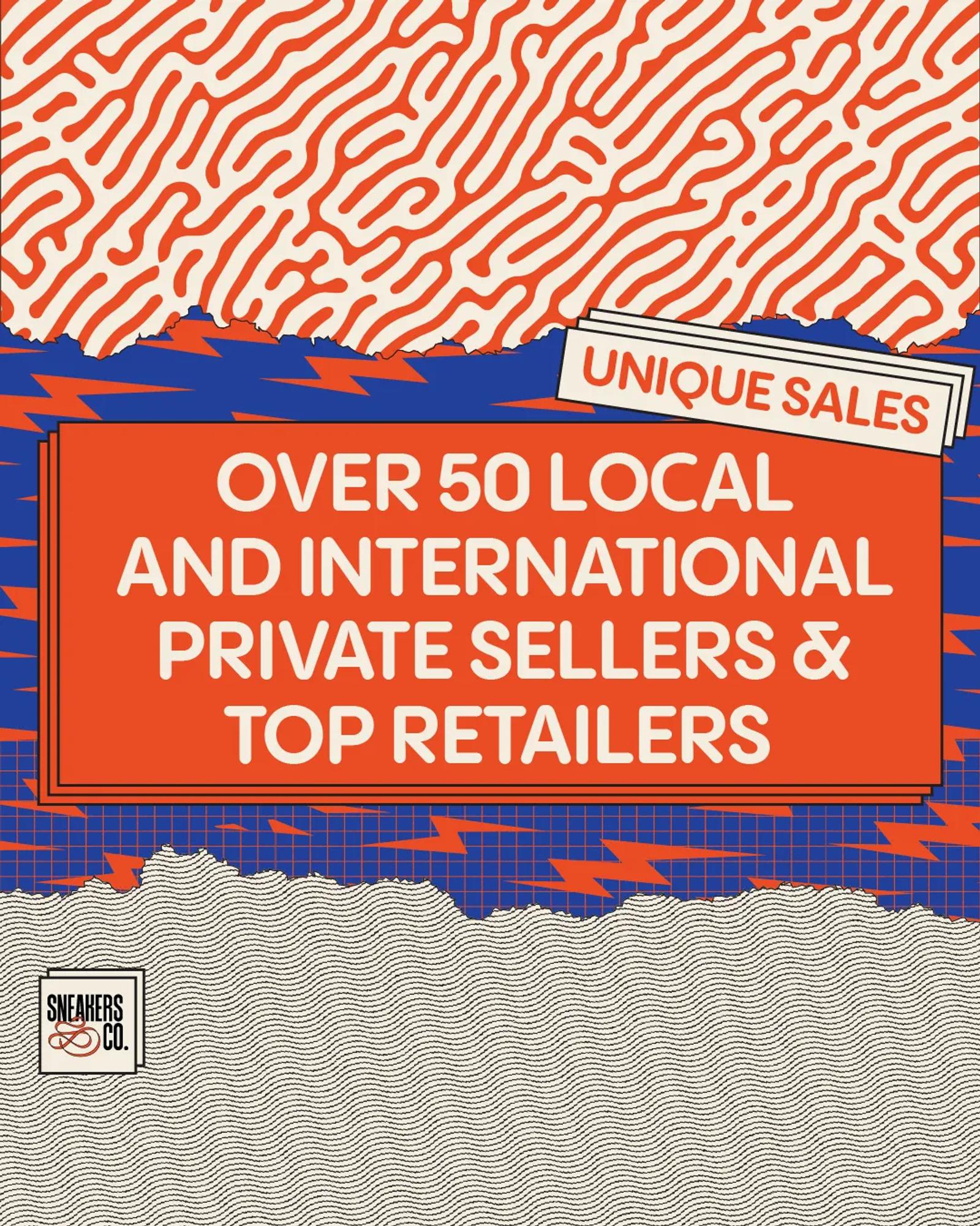Sneakers & Co 2024 - Sellers: over 50 local and international private sellers & top retailers