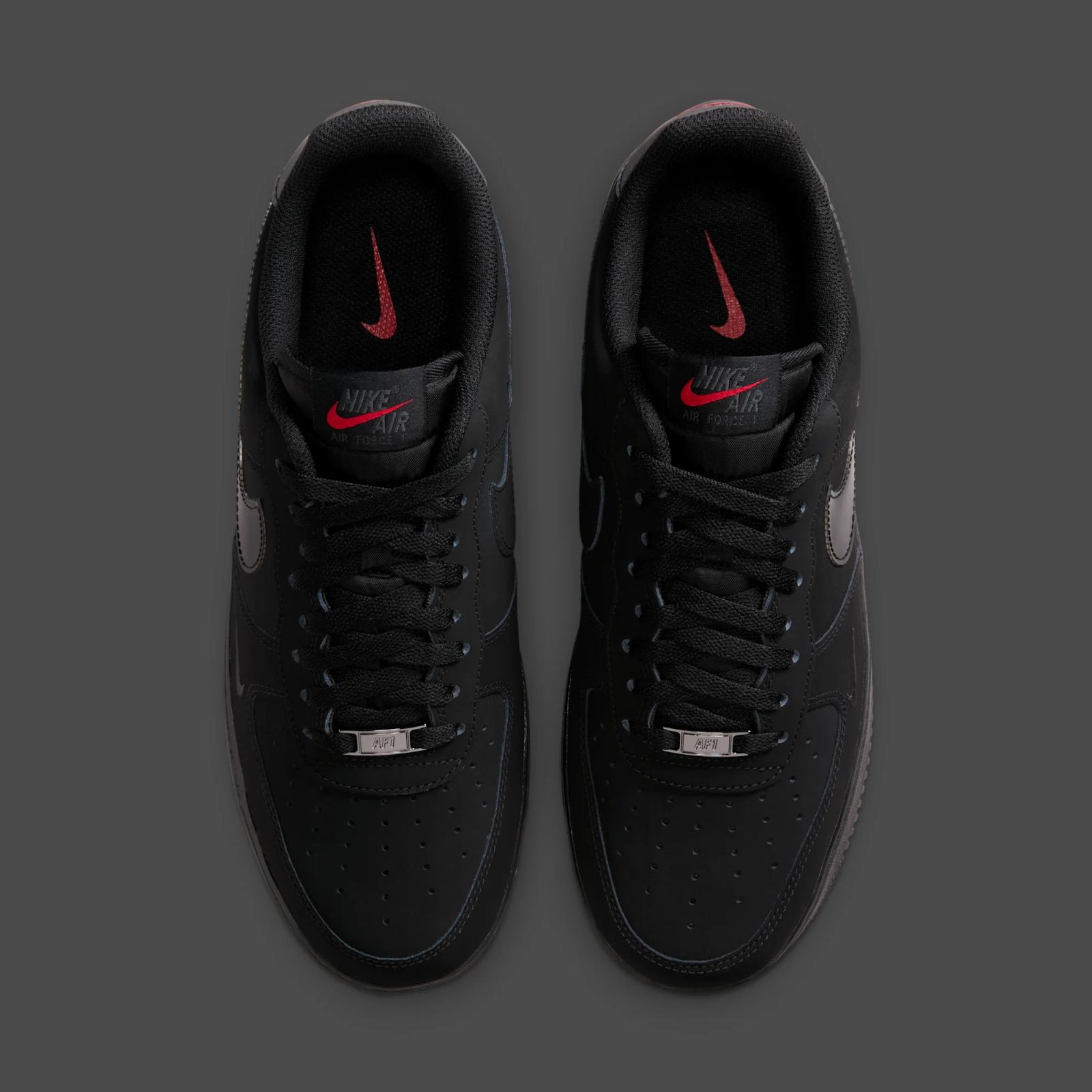 Nike Air Force 1 Low "Black & Fire Red" drops in 2026