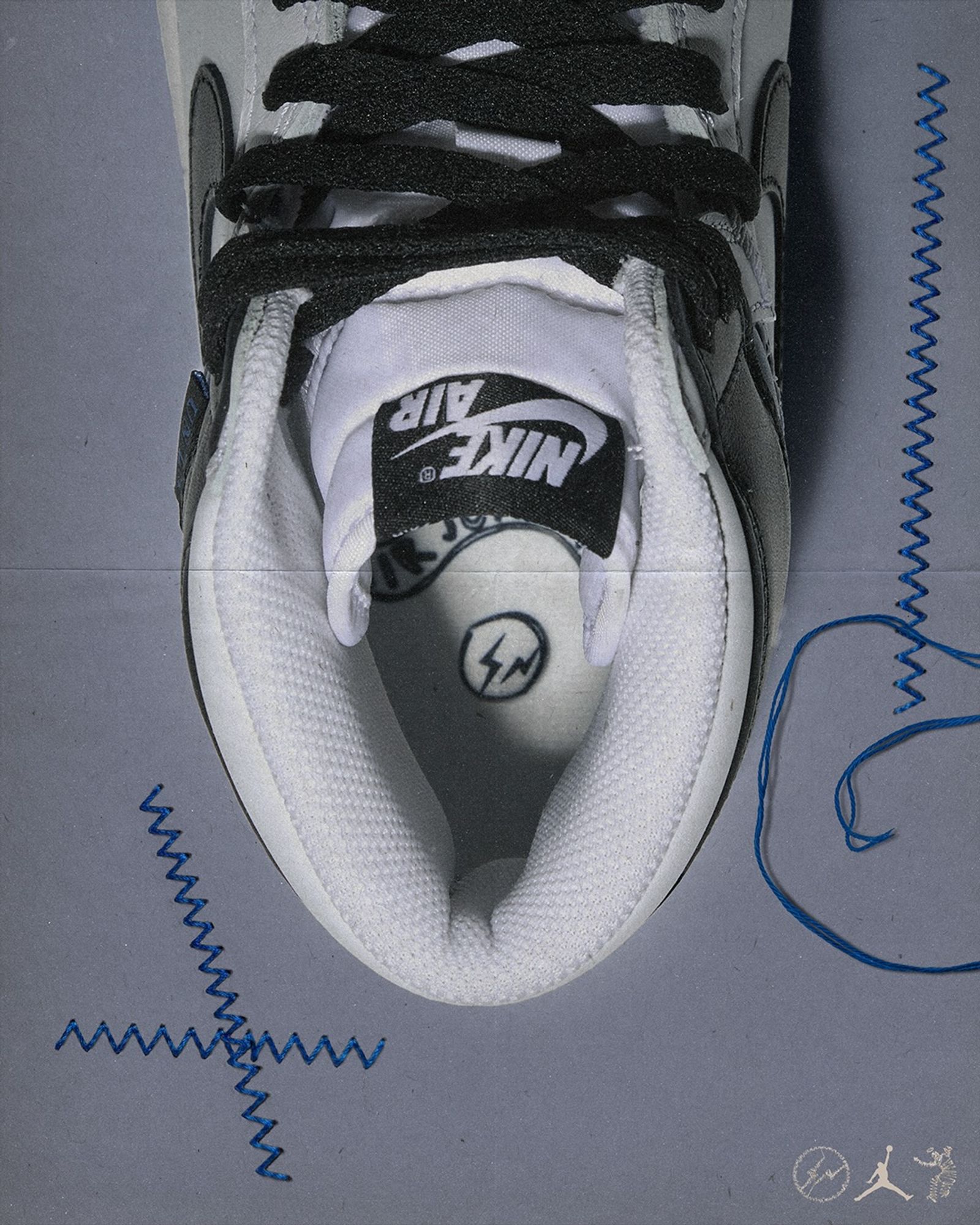 Fragment x Union LA x Air Jordan 1 Retro High OG SP “Black / White” Release Date 2026