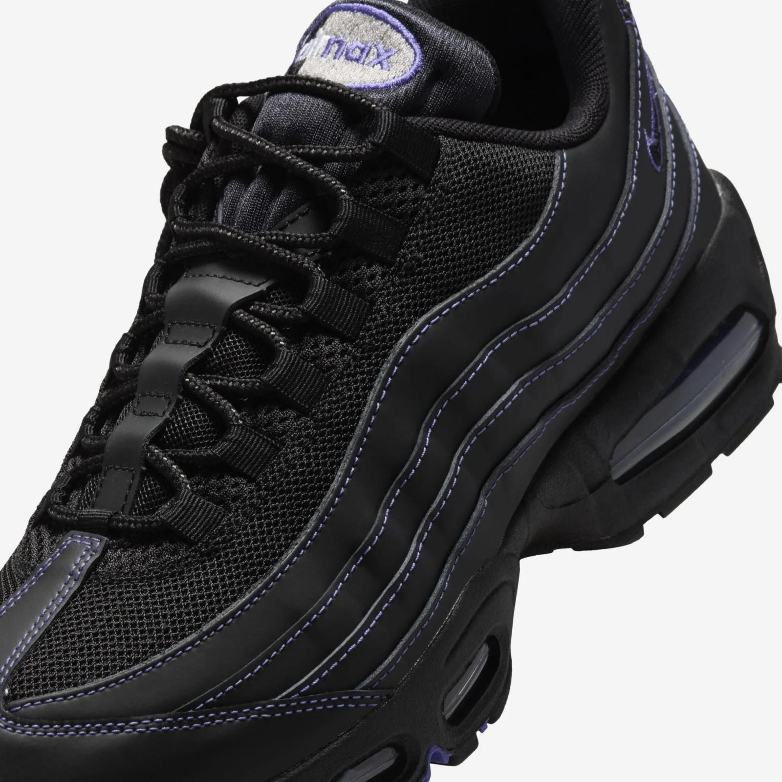 Nike Air Max 95 OG Big Bubble Black / Persian Violet IB7936-001 2025 Release Date