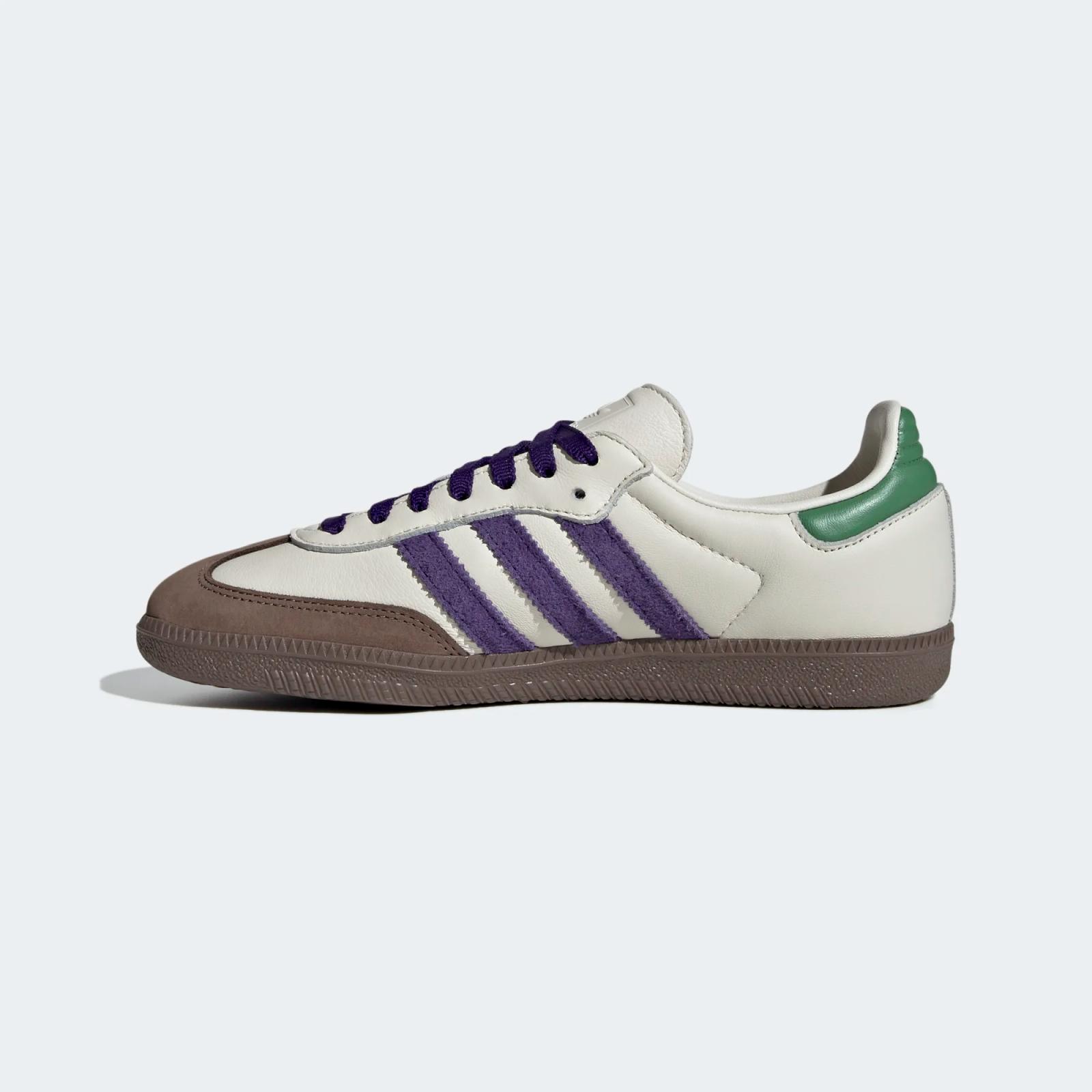 Adidas Samba OG Core Purple Preloved Green ID8349