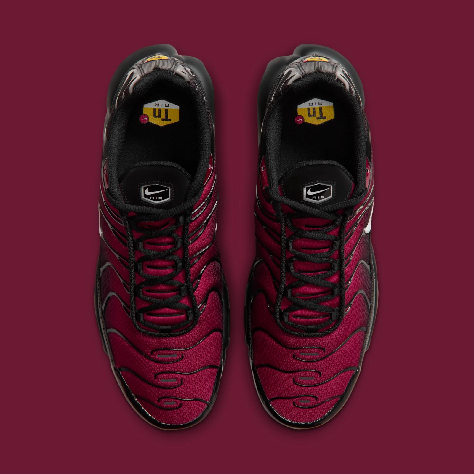 Nike Air Max Plus "Tough Red & Black" drops in 2026