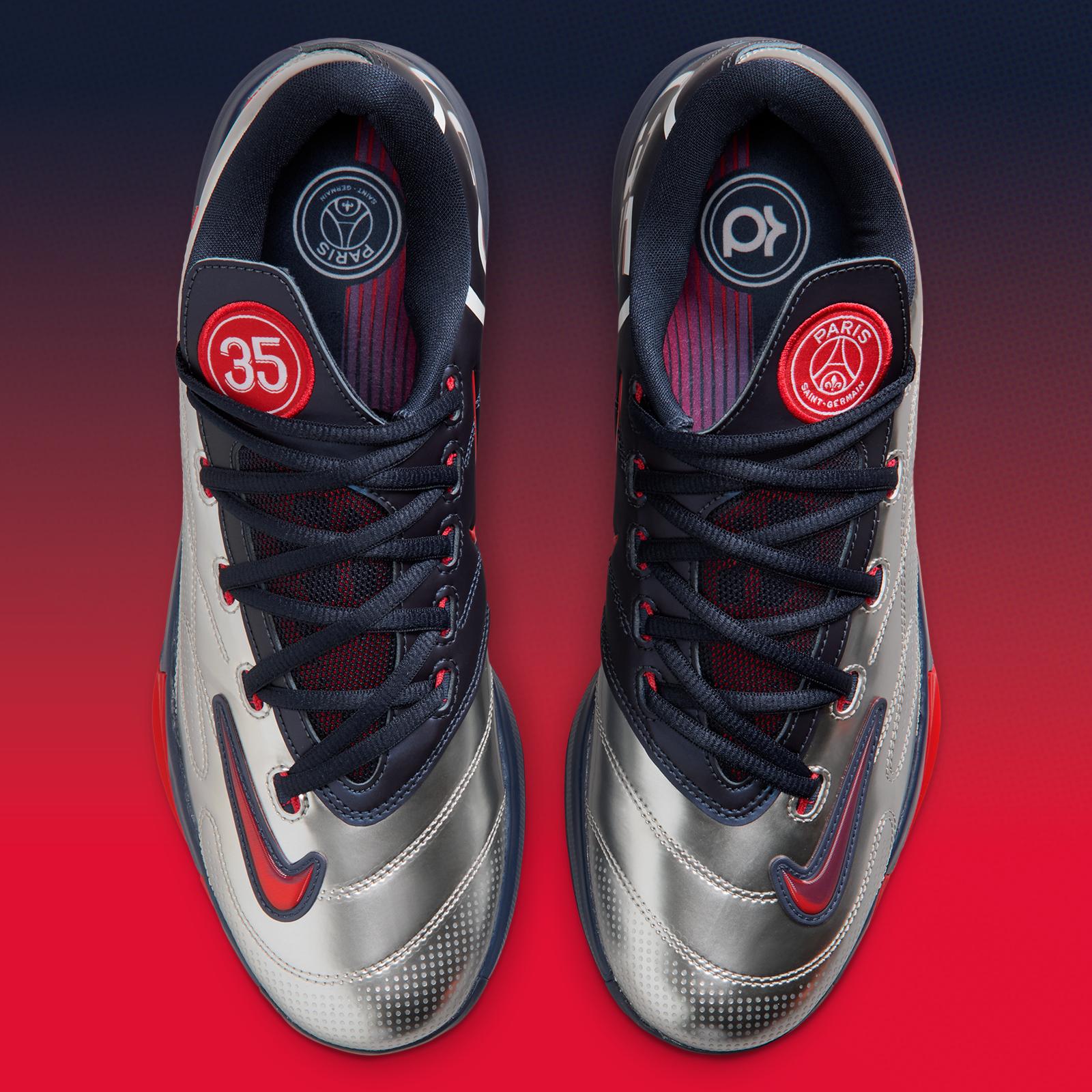 Paris Saint-Germain x Nike Zoom KD 6 "Metallic Silver" drops September 18th, 2026