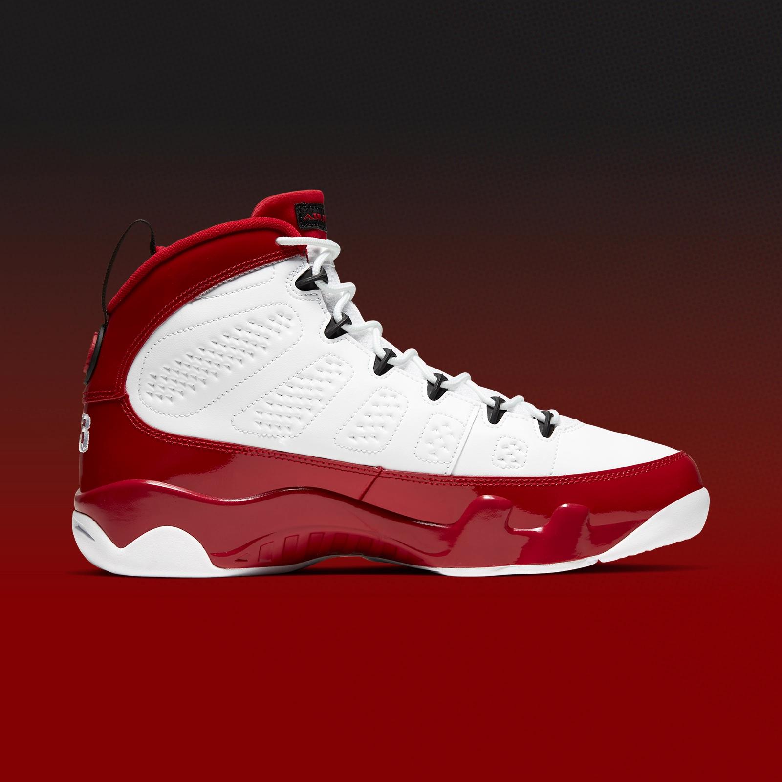 Air Jordan 9 Retro "White & Gym Red" returns in 2027