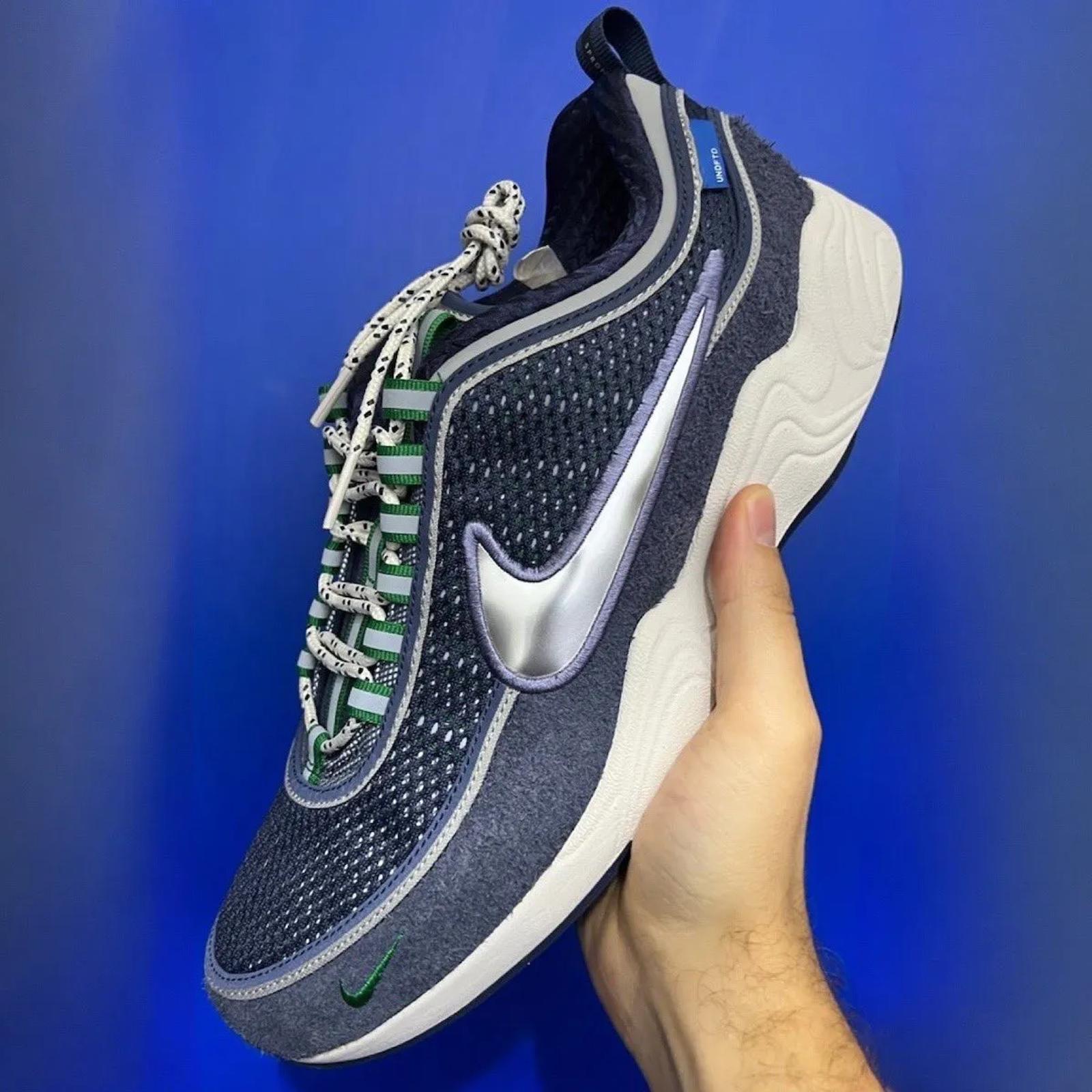 UNDEFEATED x Nike Air Zoom Spiridon SP Thunder Blue HV4847-400