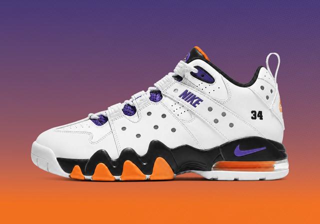 Nike Air Max2 CB '94 Low "Phoenix Suns" White/Varsity Purple/Total Orange/Black