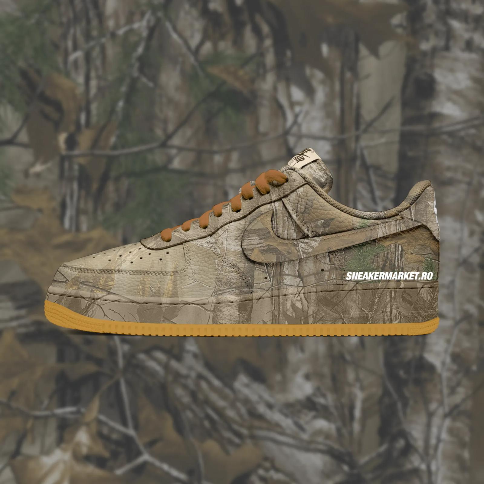 Nike Air Force 1 Low Realtree Camo 2025 Release Date IH1221-900