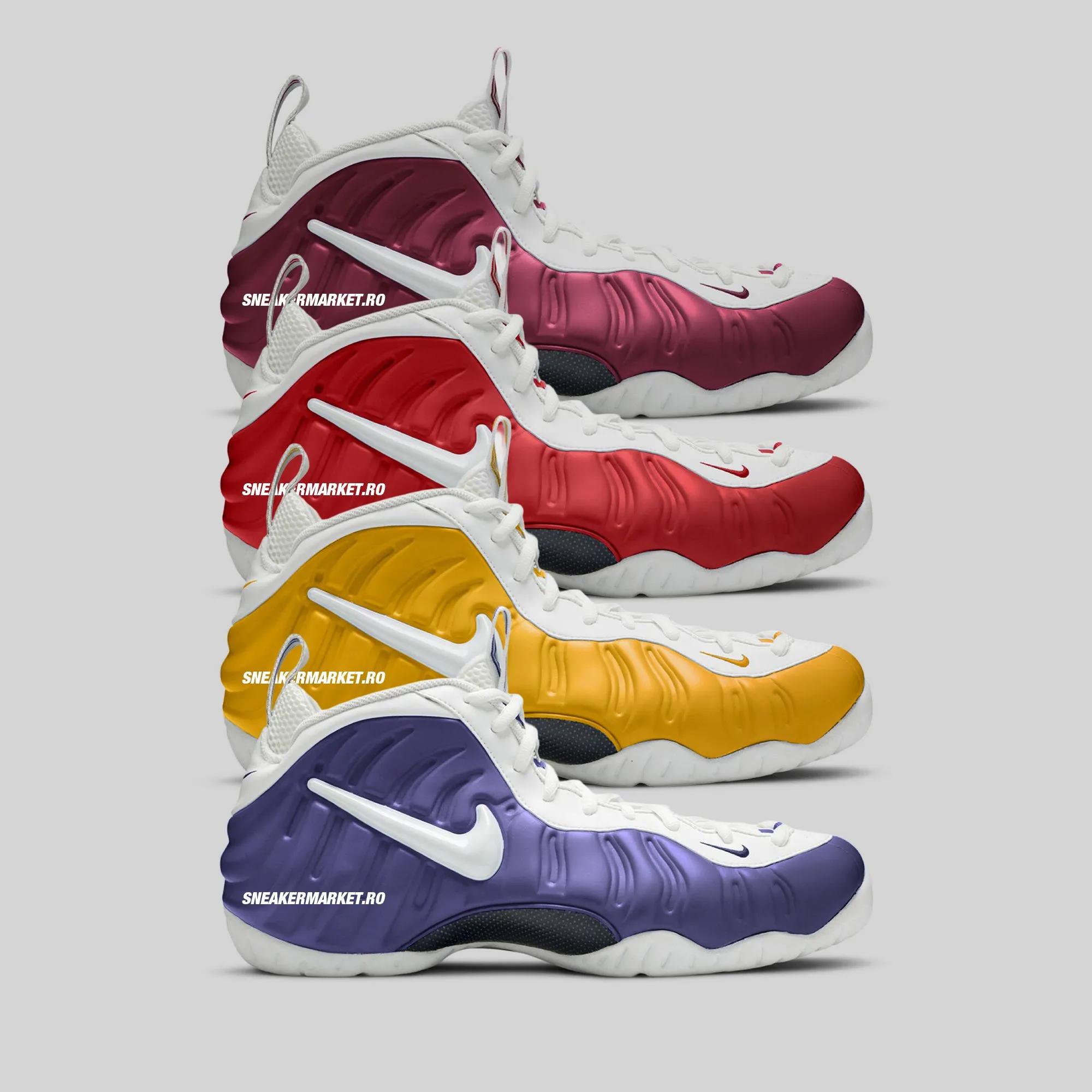 Nike Air Foamposite Pro “College Football Pack”