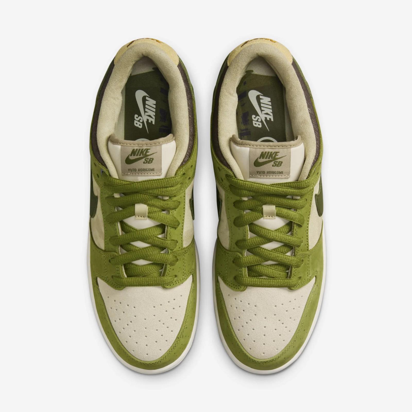Yuto Horigome x Nike SB Dunk Low Pro Asparagus HF8022-300