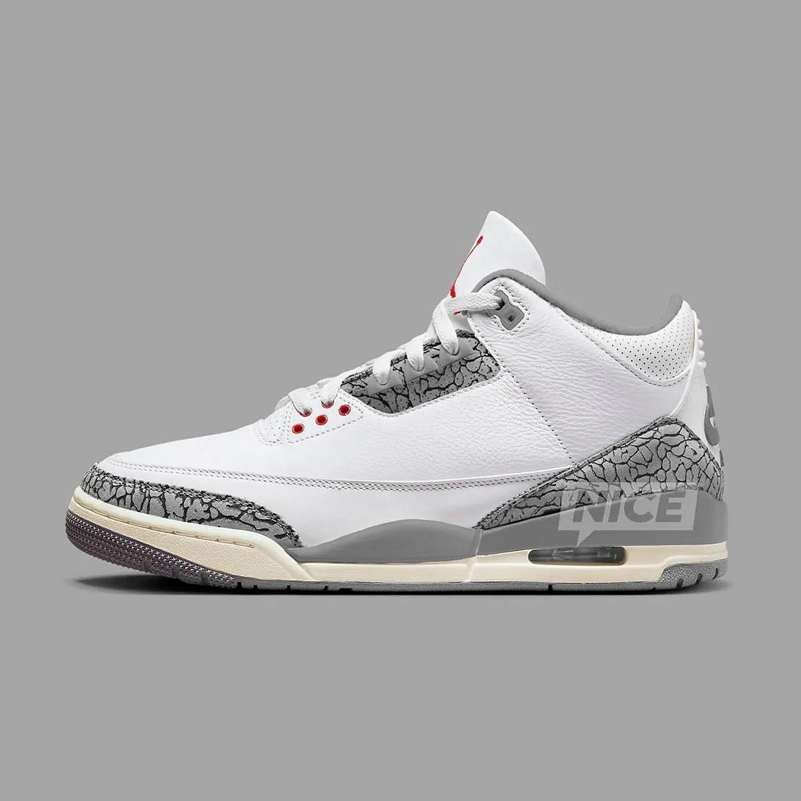 Air Jordan 3 Retro Cement Grey CT8532-106