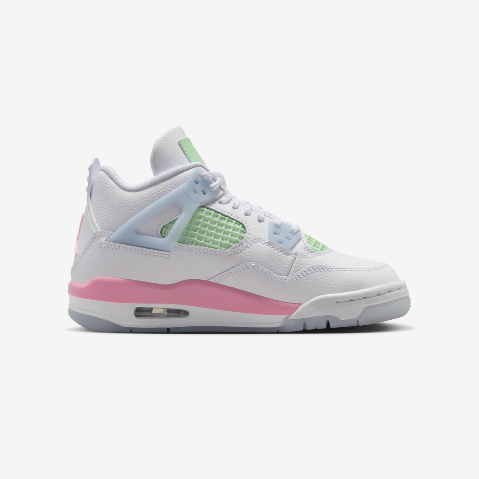 Air Jordan 4 Retro GS “White & Medium Soft Pink” drops February 1st, 2026