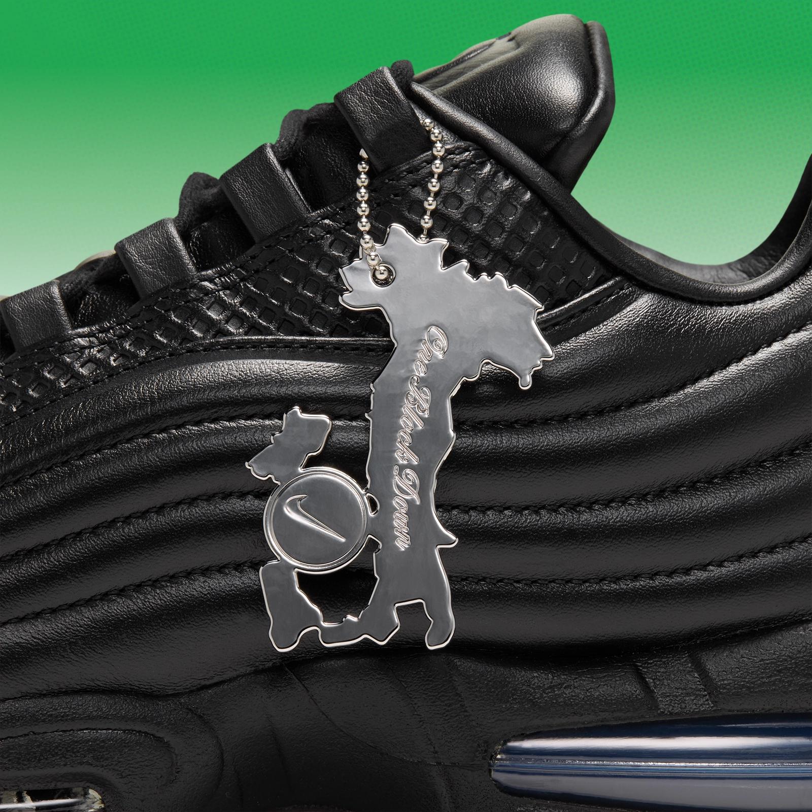 One Block Down x Nike Air Max 95 Big Bubble Lux "Black" drops in 2026