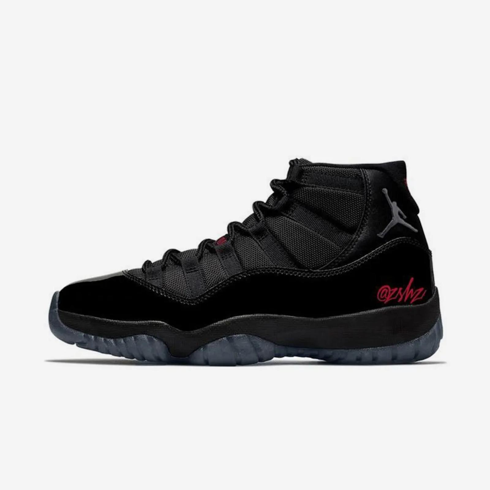 Air Jordan 11 Retro “Black / Red / Grey” 2025