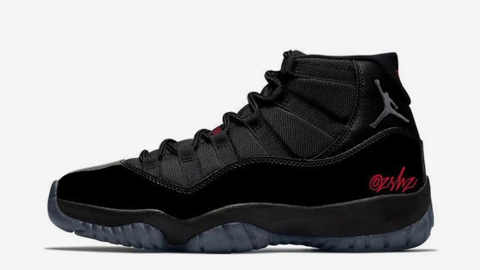 Air Jordan 11 Retro “Black / Red / Grey” 2025
