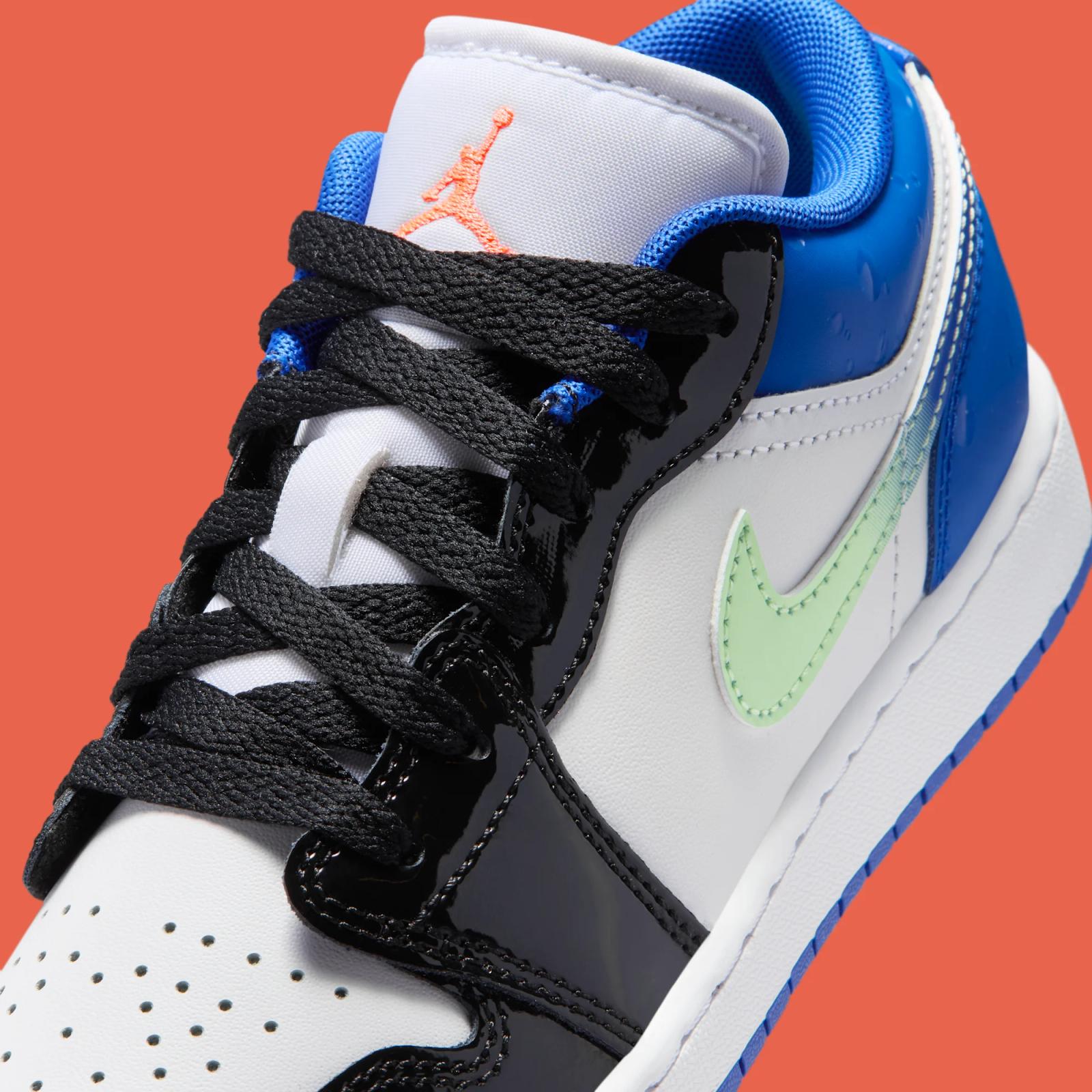 Air Jordan 1 Low SE GS "Game Royal / Bright Mango" drops May 1, 2026