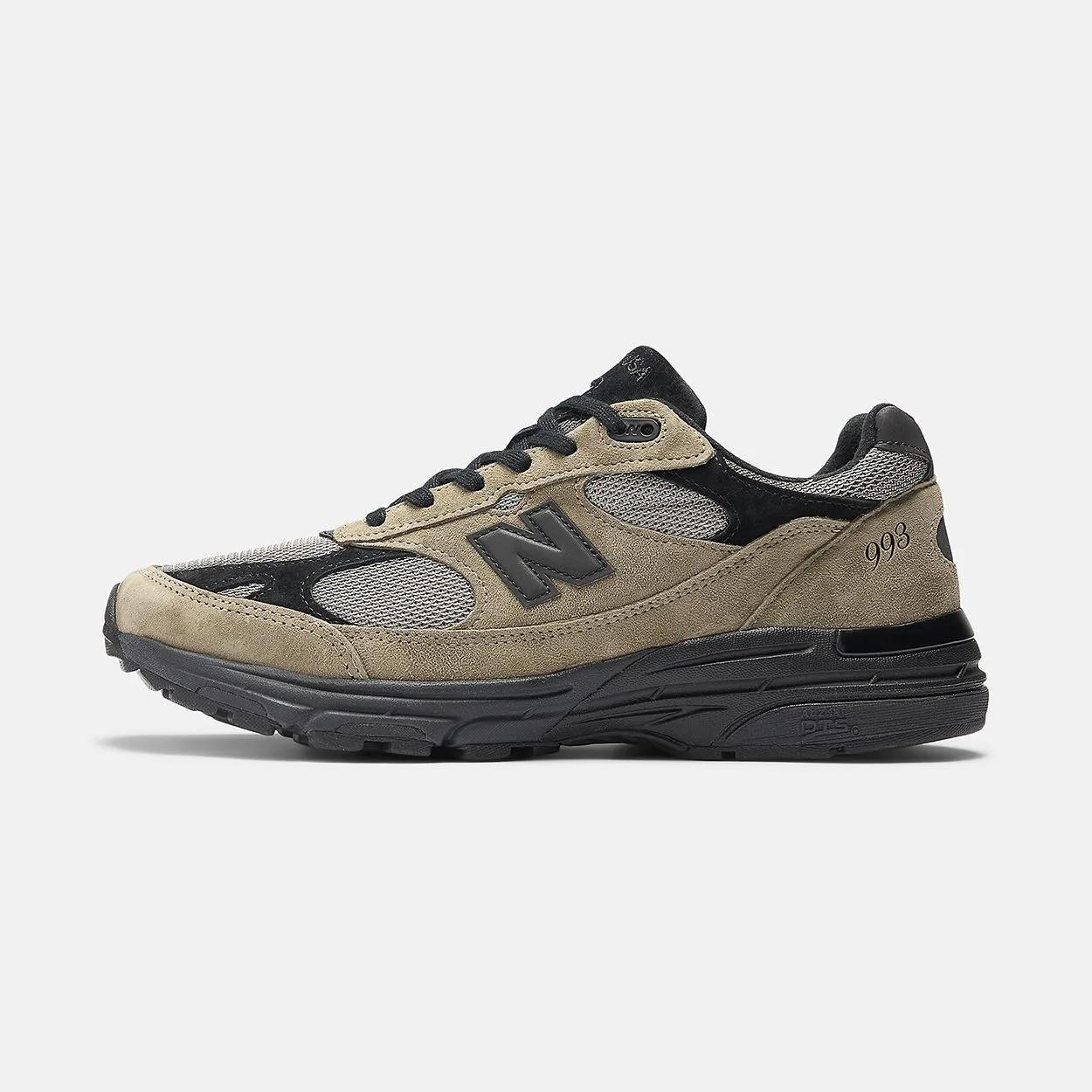 JJJJound x New Balance 993 Military Urban Grey Black