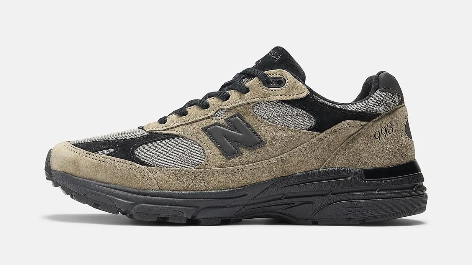 JJJJound x New Balance 993 Military Urban Grey Black