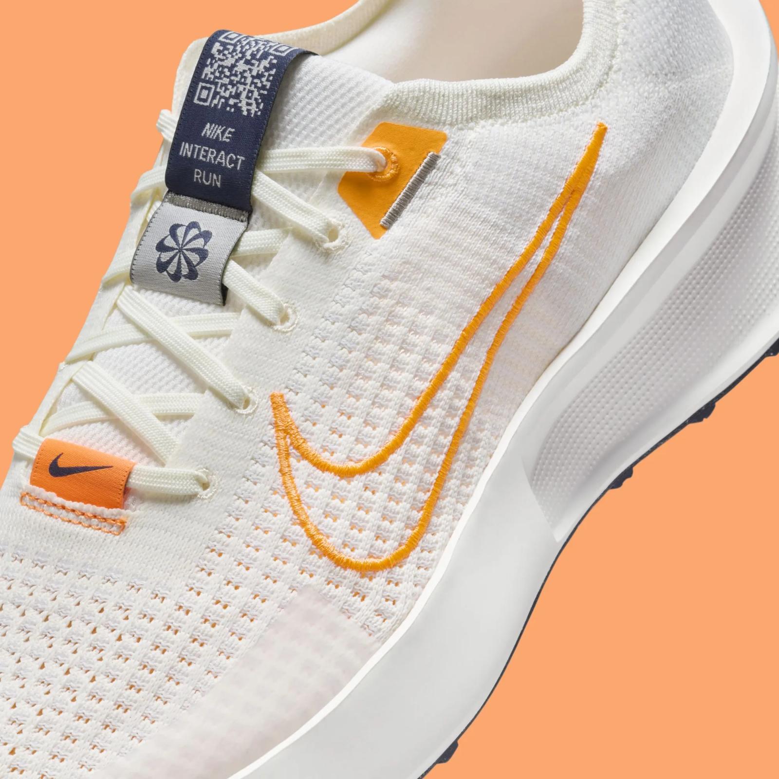 Nike Interact Run "White / Total Orange" FD2291-103