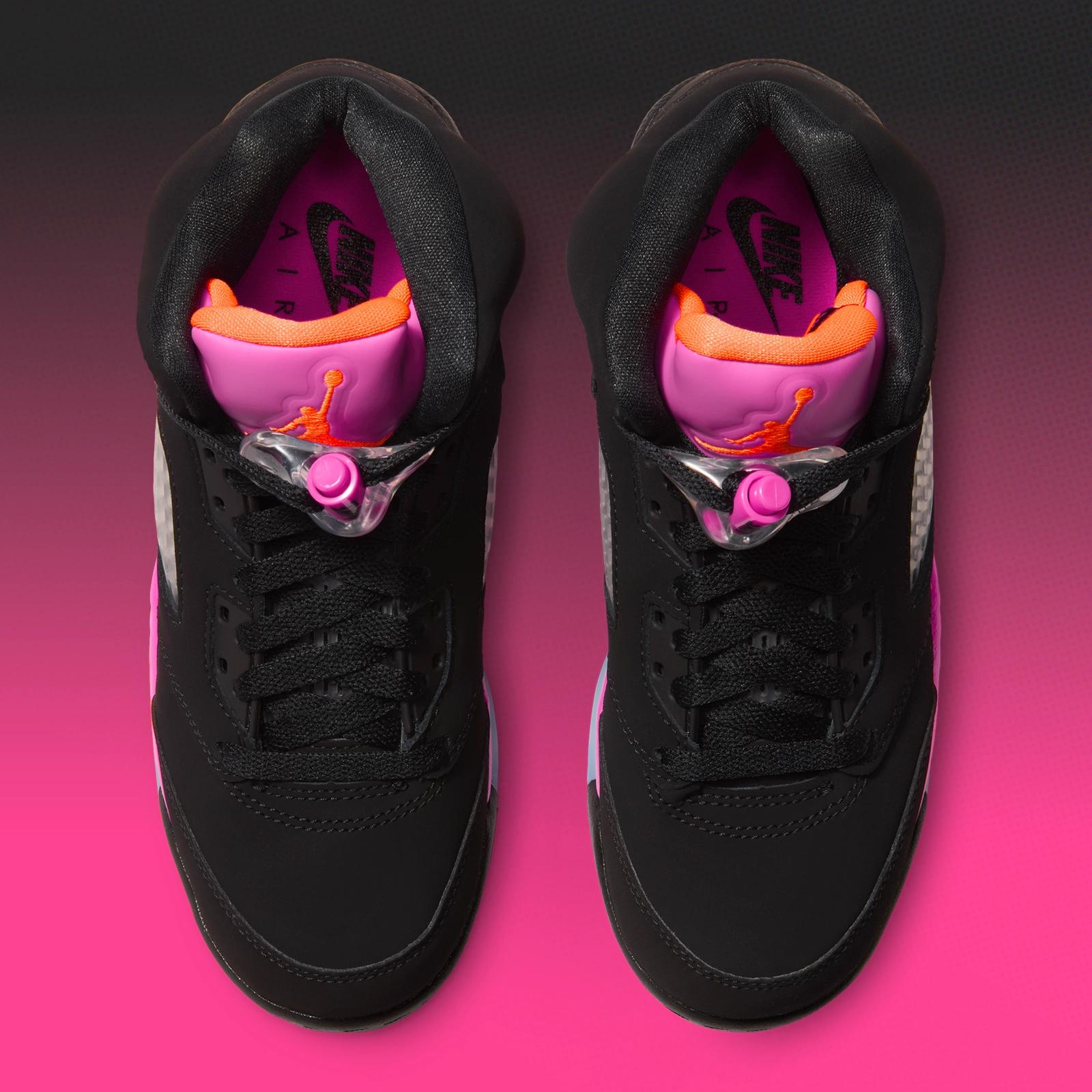 Air Jordan 5 Retro GS "Black & Fierce Pink" drops January 16th, 2027