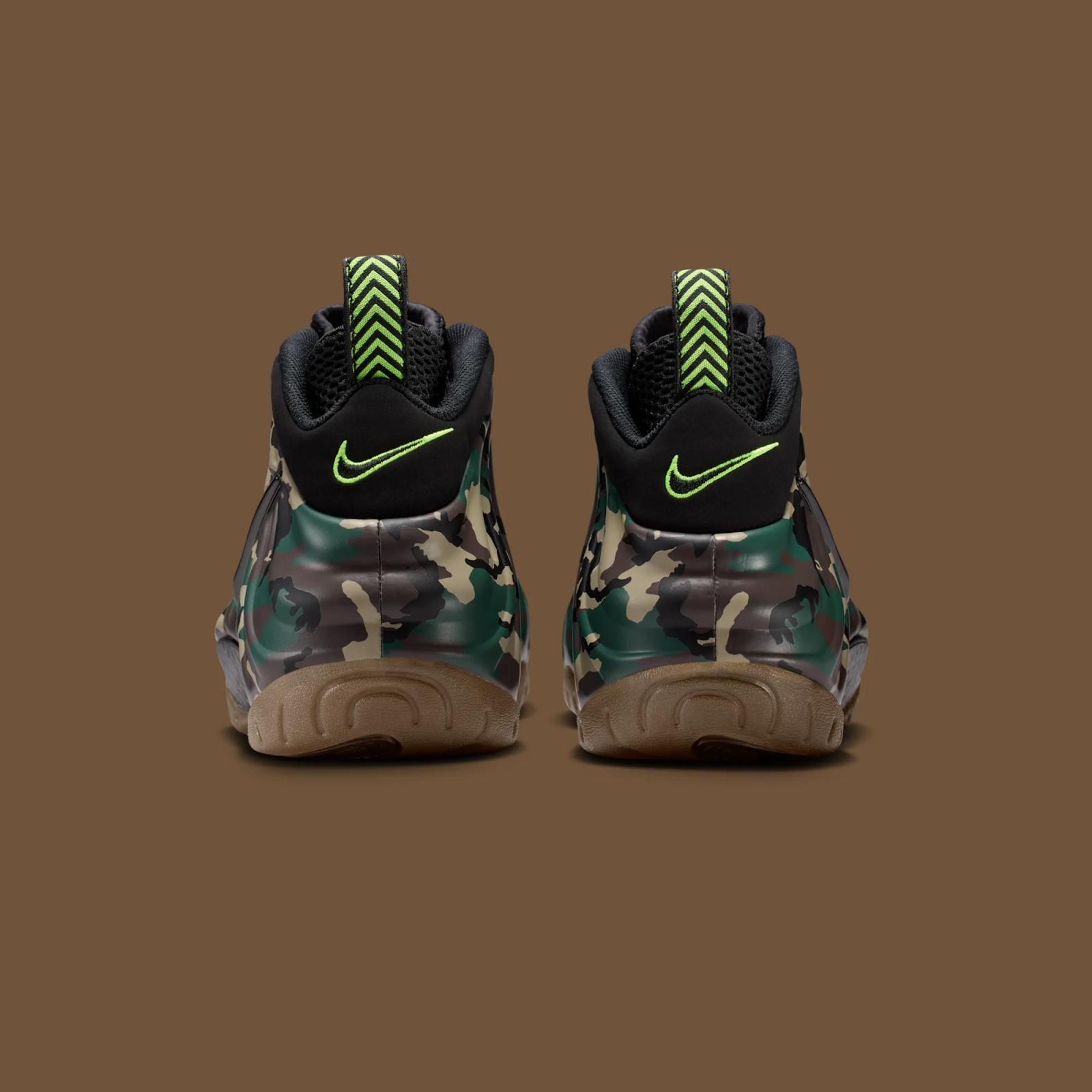 Nike Air Foamposite Pro Premium "Green Camo" returns August 21st, 2026