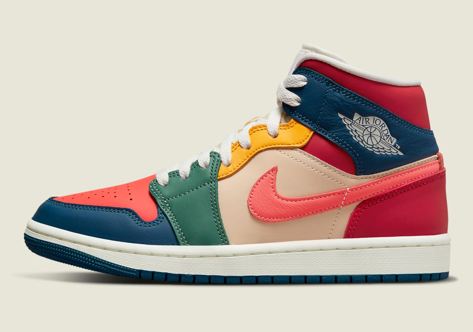 Air Jordan 1 Mid Multi-Color