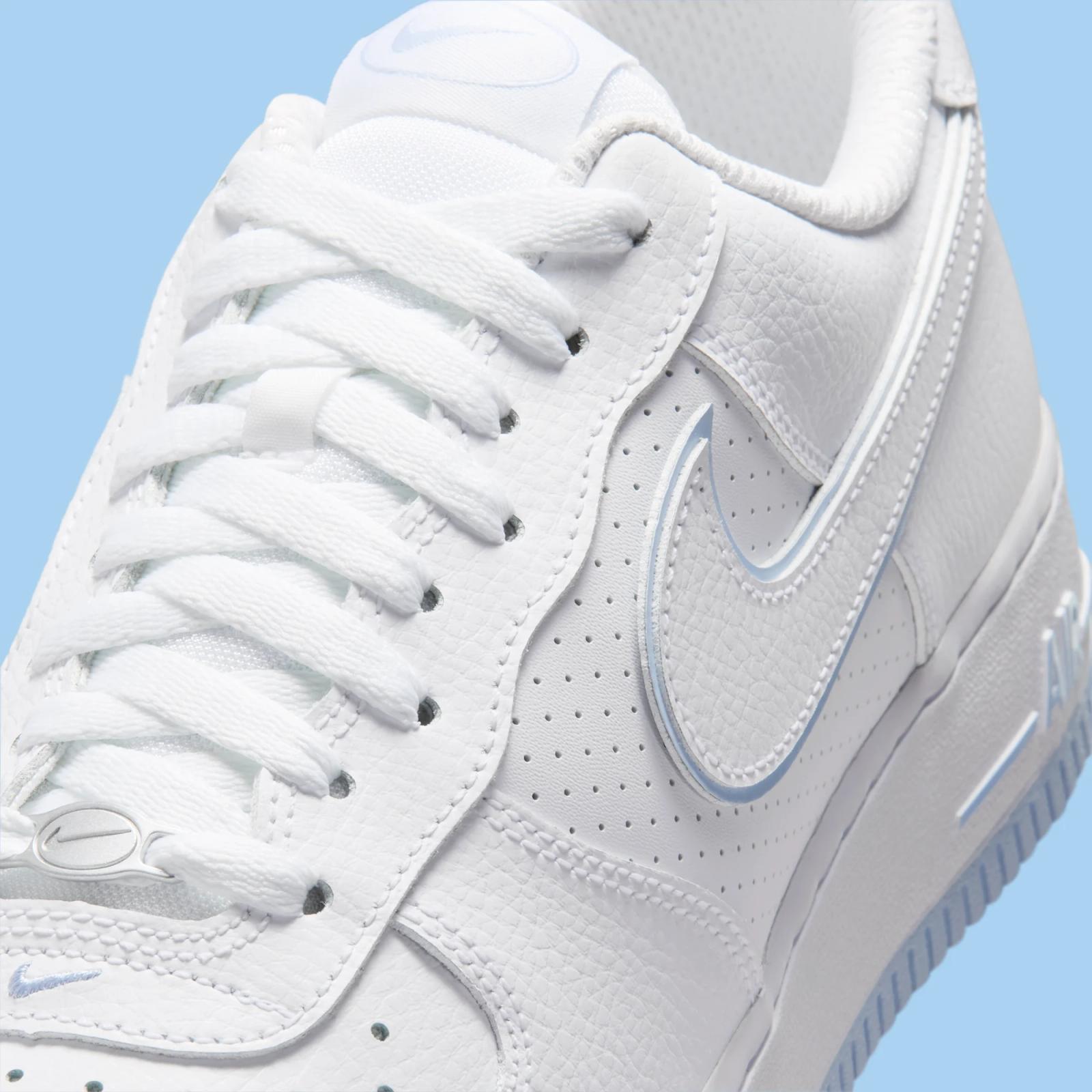 Nike Air Force 1 Low "White & Baltic Blue" drops July 1st, 2026