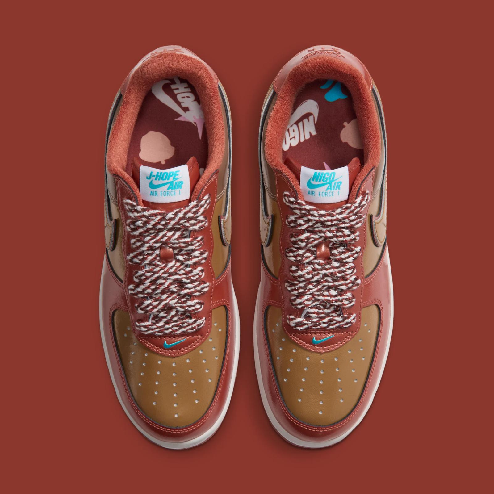 NIGO x J-Hope x Nike Air Force 1 Low '01 "Burnt Sunrise" drops in 2026