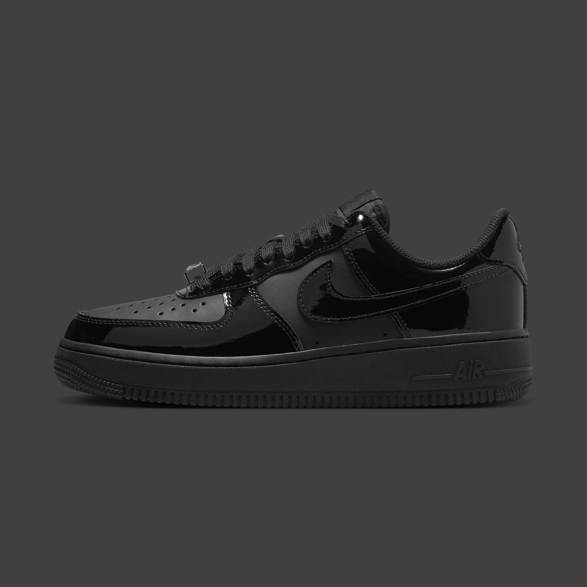 Nike Air Force 1 Low W "Black Patent" drops April 1st, 2026