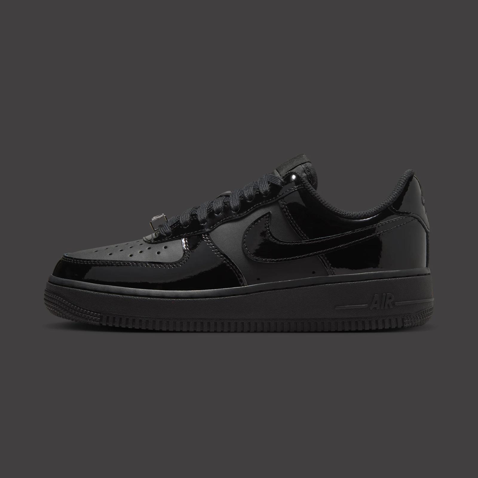 Nike Air Force 1 Low W "Black Patent" drops April 1st, 2026