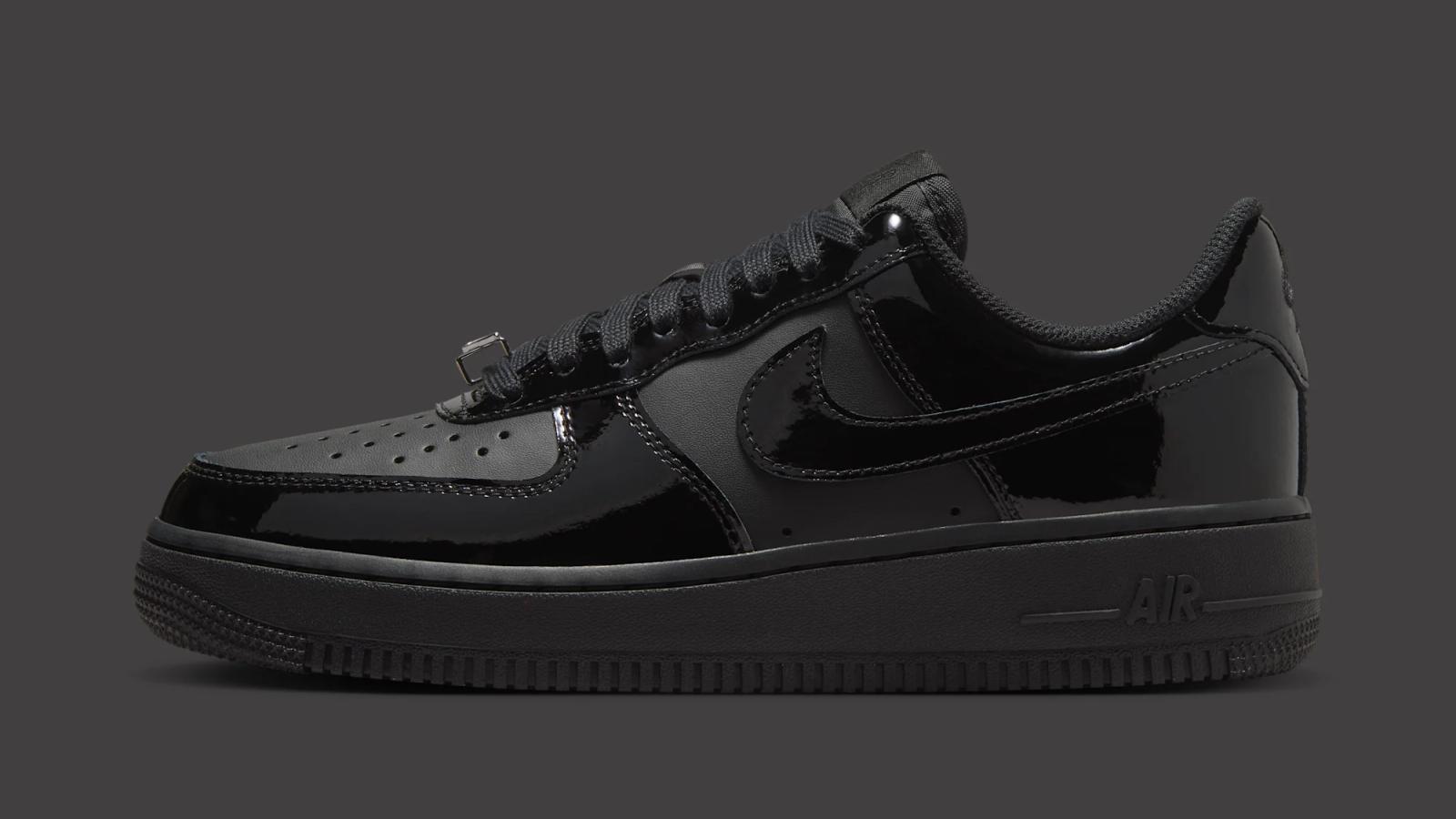 Nike Air Force 1 Low W "Black Patent" drops April 1st, 2026