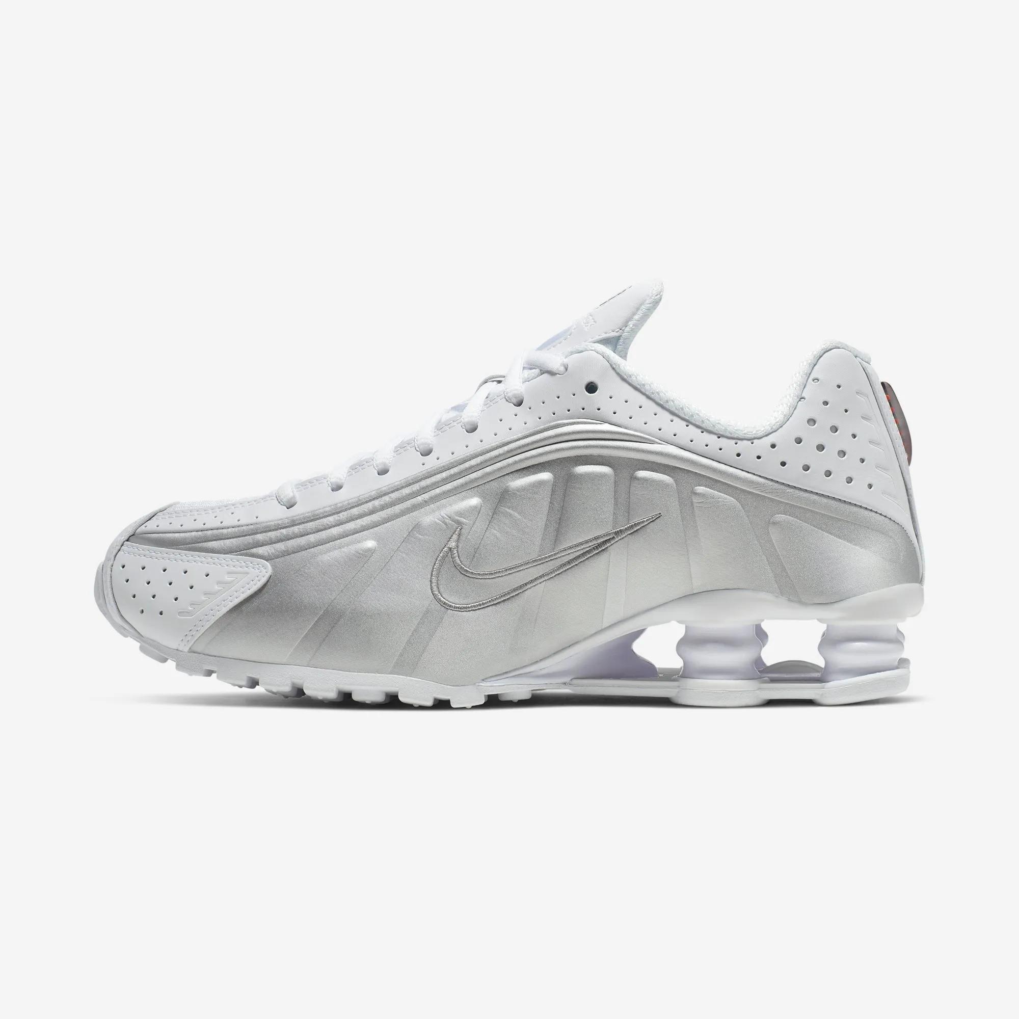Nike Shox R4 “White / Metallic Silver” Restock 2024