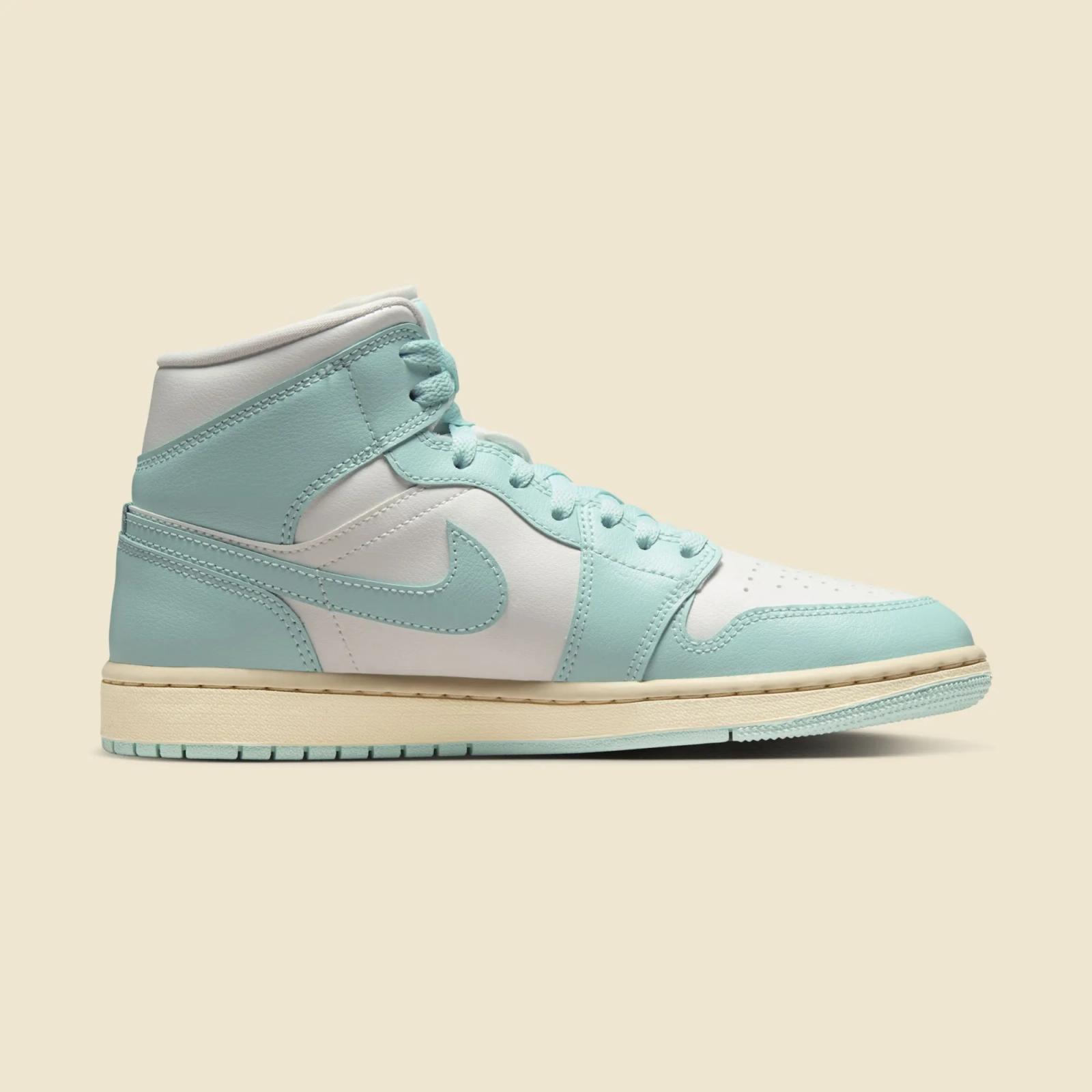 Air Jordan 1 Mid Sail / Light Dew BQ6472-132 Release Date