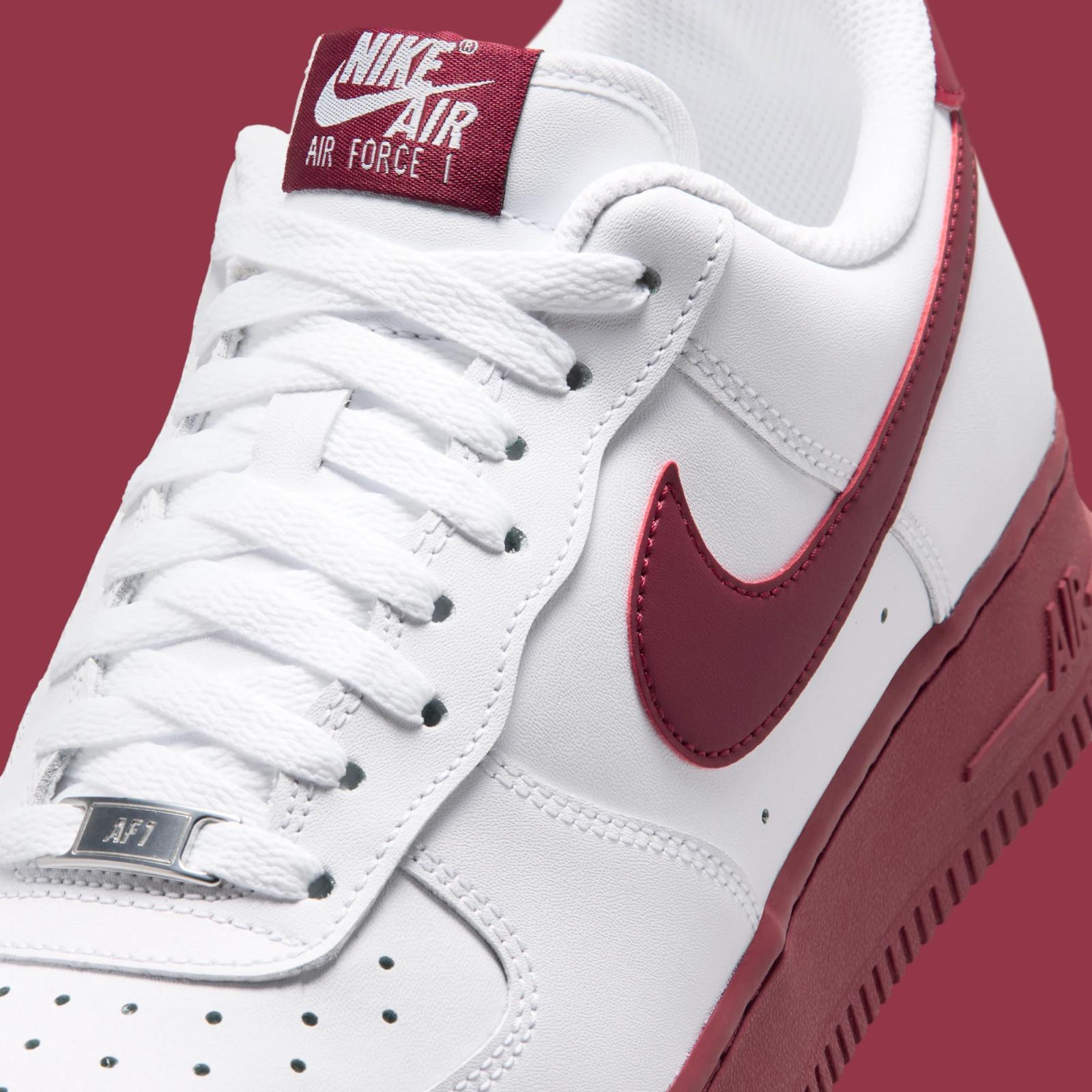 Nike Air Force 1 Low "White & Team Red" drops in 2026