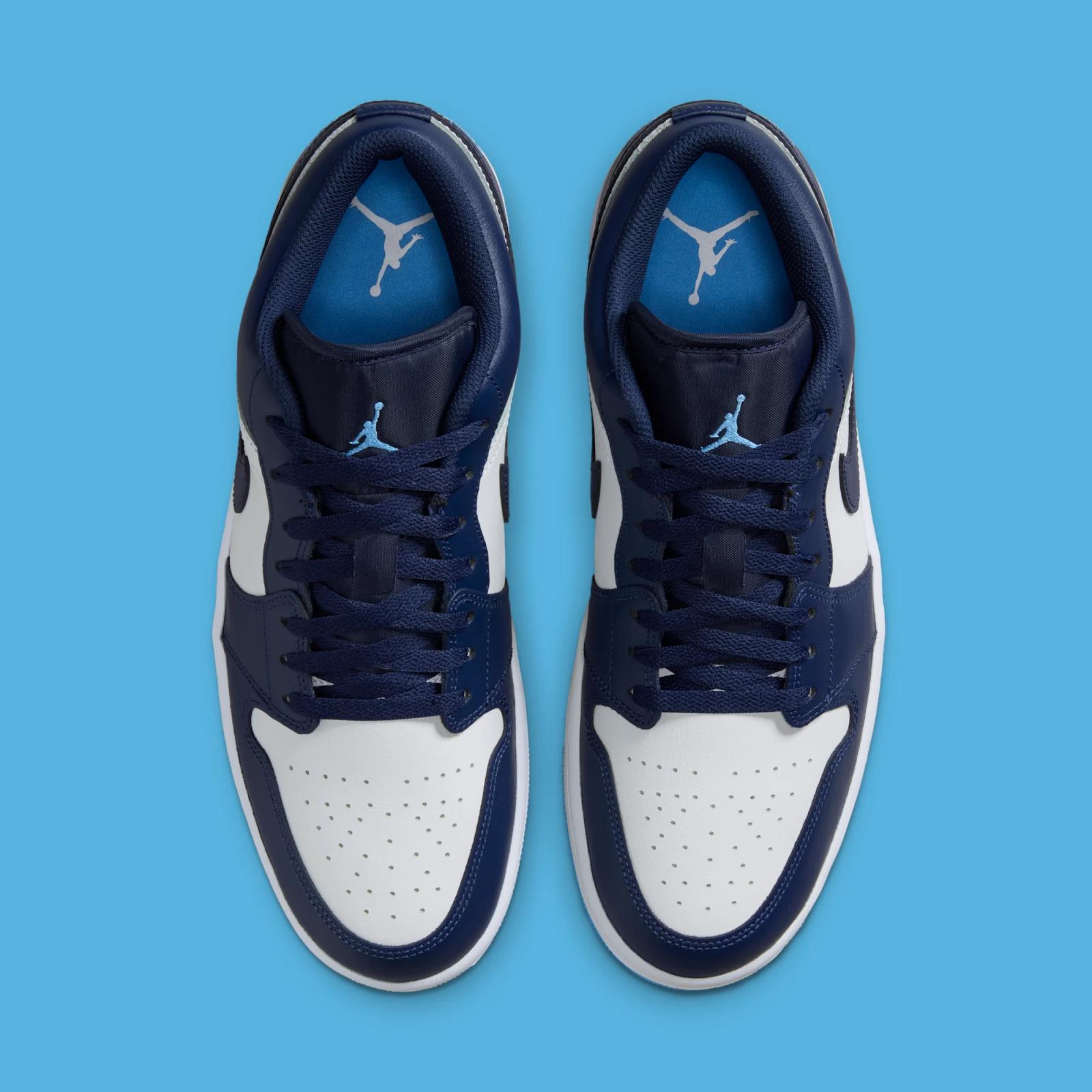 Air Jordan 1 Low "Midnight Navy & University Blue" drops April 1st, 2026