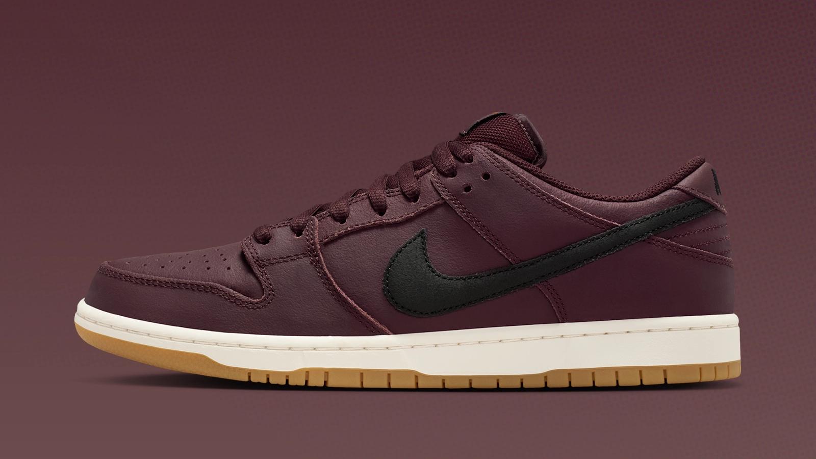Nike SB Dunk Low Pro ISO “Burgundy Crush”