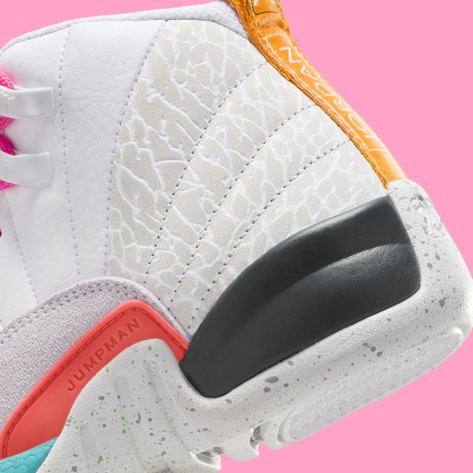 Air Jordan 12 Retro GS Elephant Print