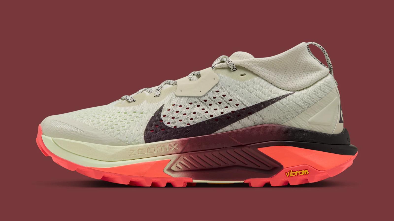 Nike ACG Zegama Trail "Sea Glass & Burgundy Ash" drops in 2026