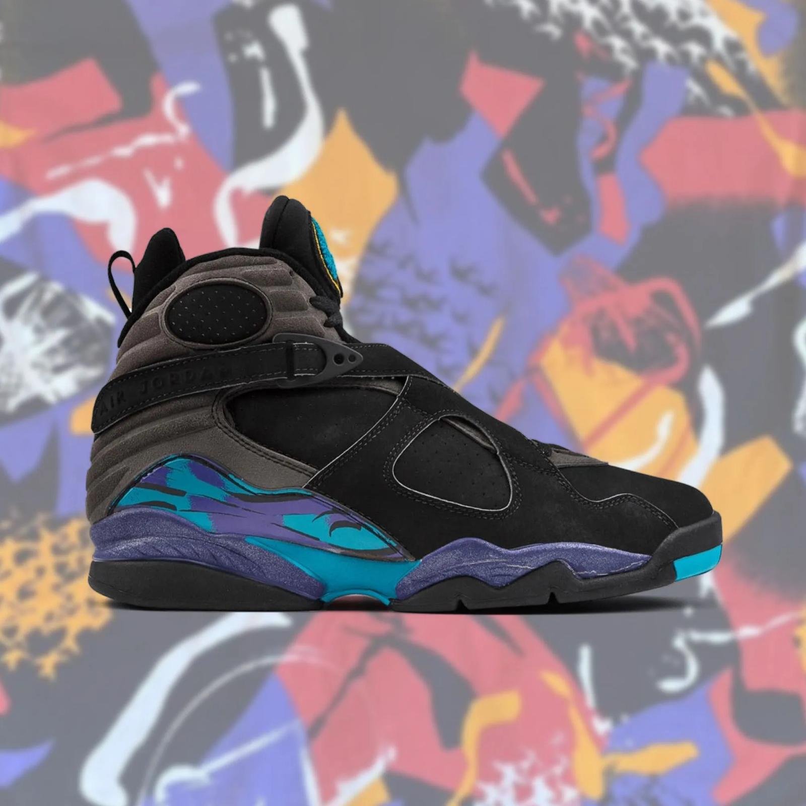 Air Jordan 8 Retro “Aqua” 2025