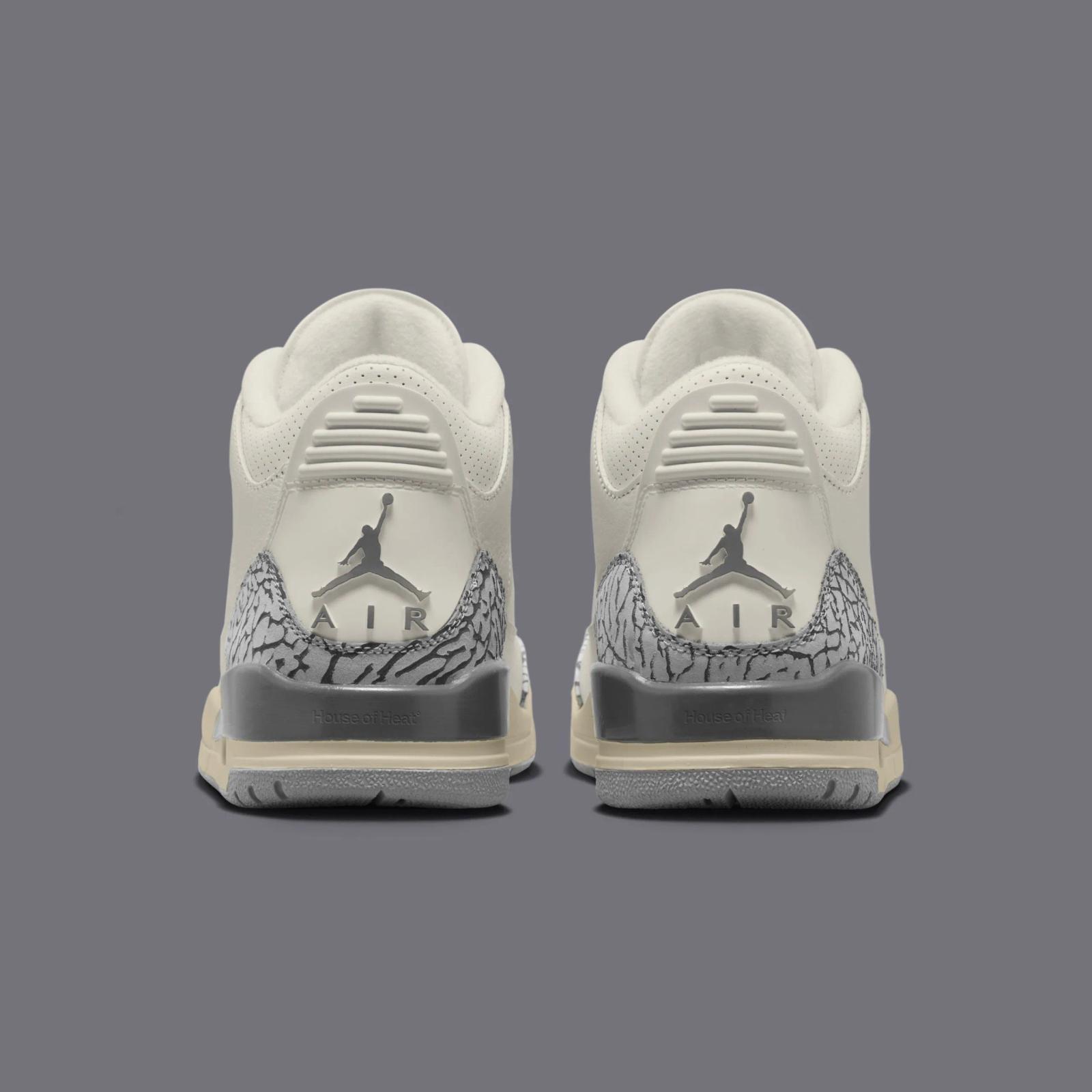 Air Jordan 3 Retro Sail Cement Grey CK9246-100